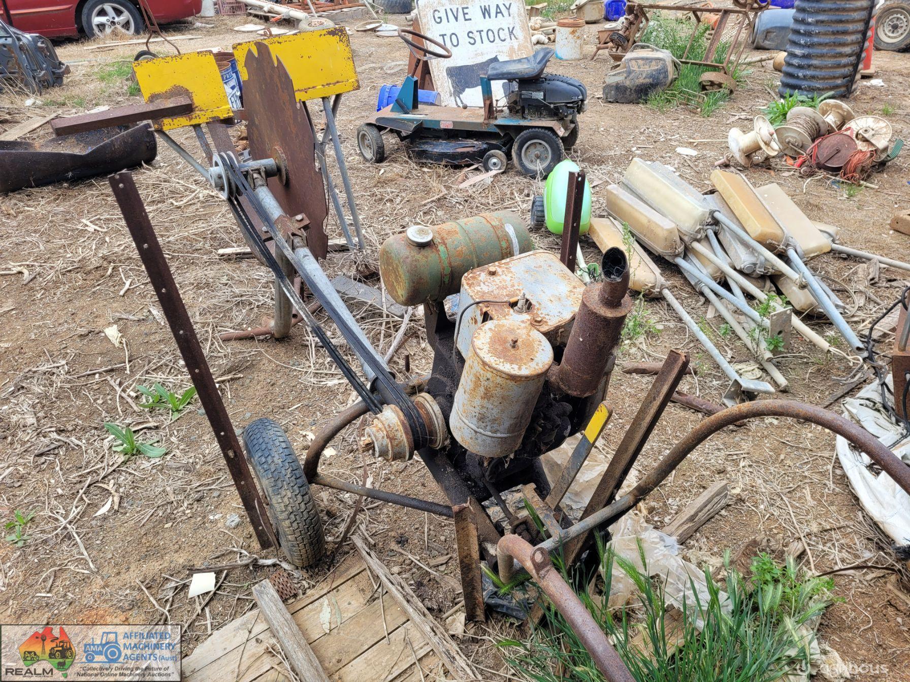 Swing Saw with J.A.P. Engine - photo 3