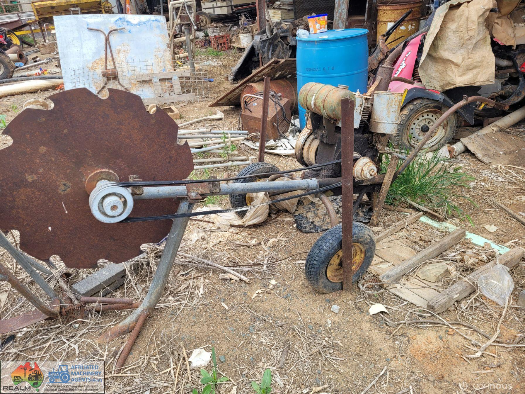 Swing Saw with J.A.P. Engine - photo 7