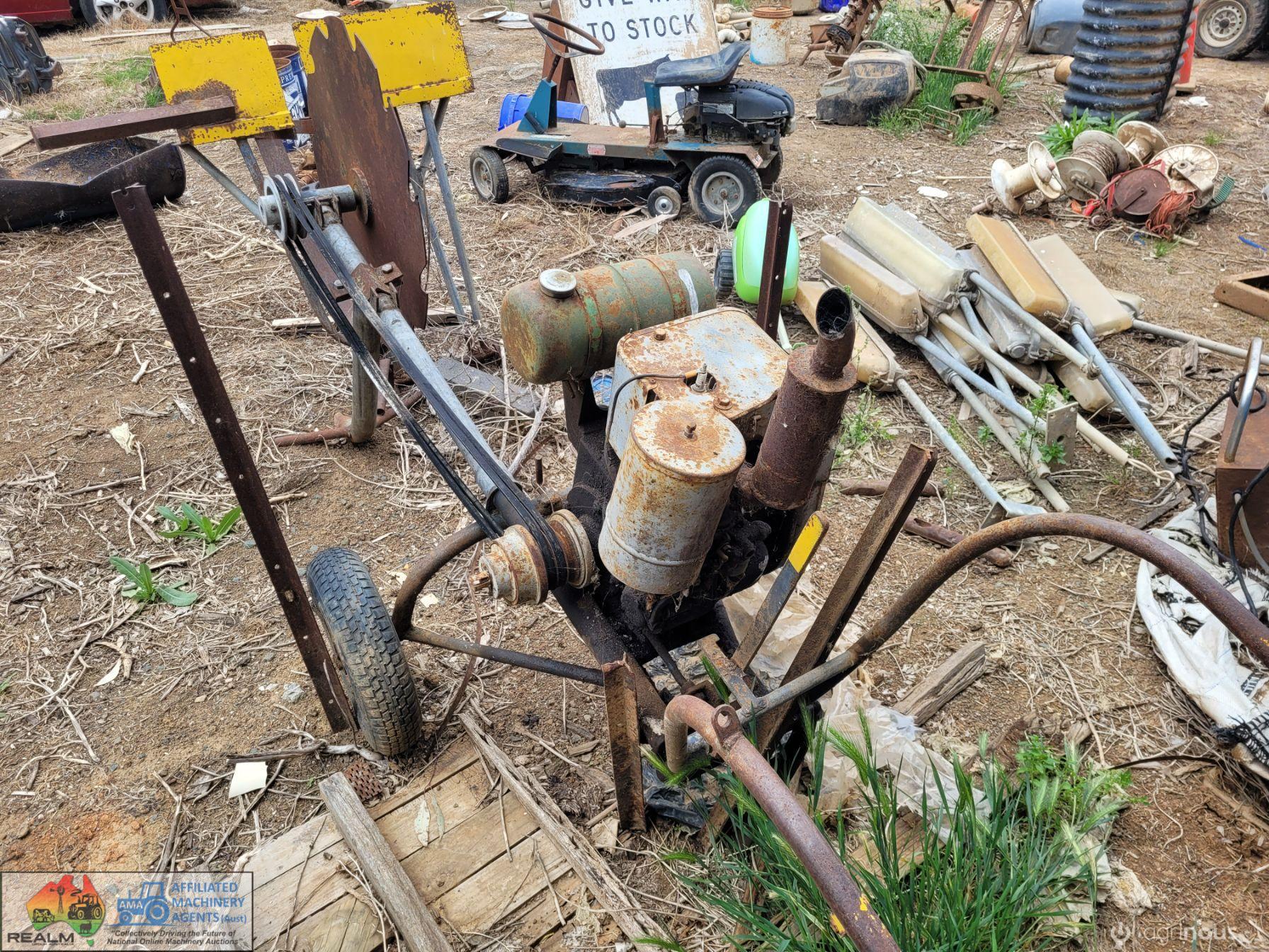 Swing Saw with J.A.P. Engine - photo 6