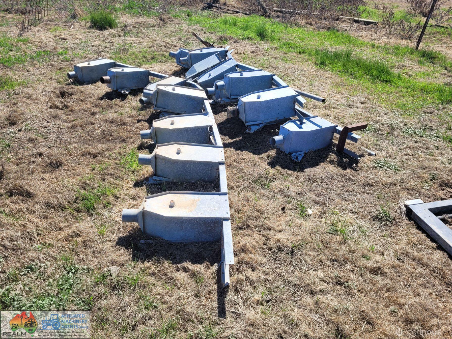 16x Dairy Feed Drop Boxes