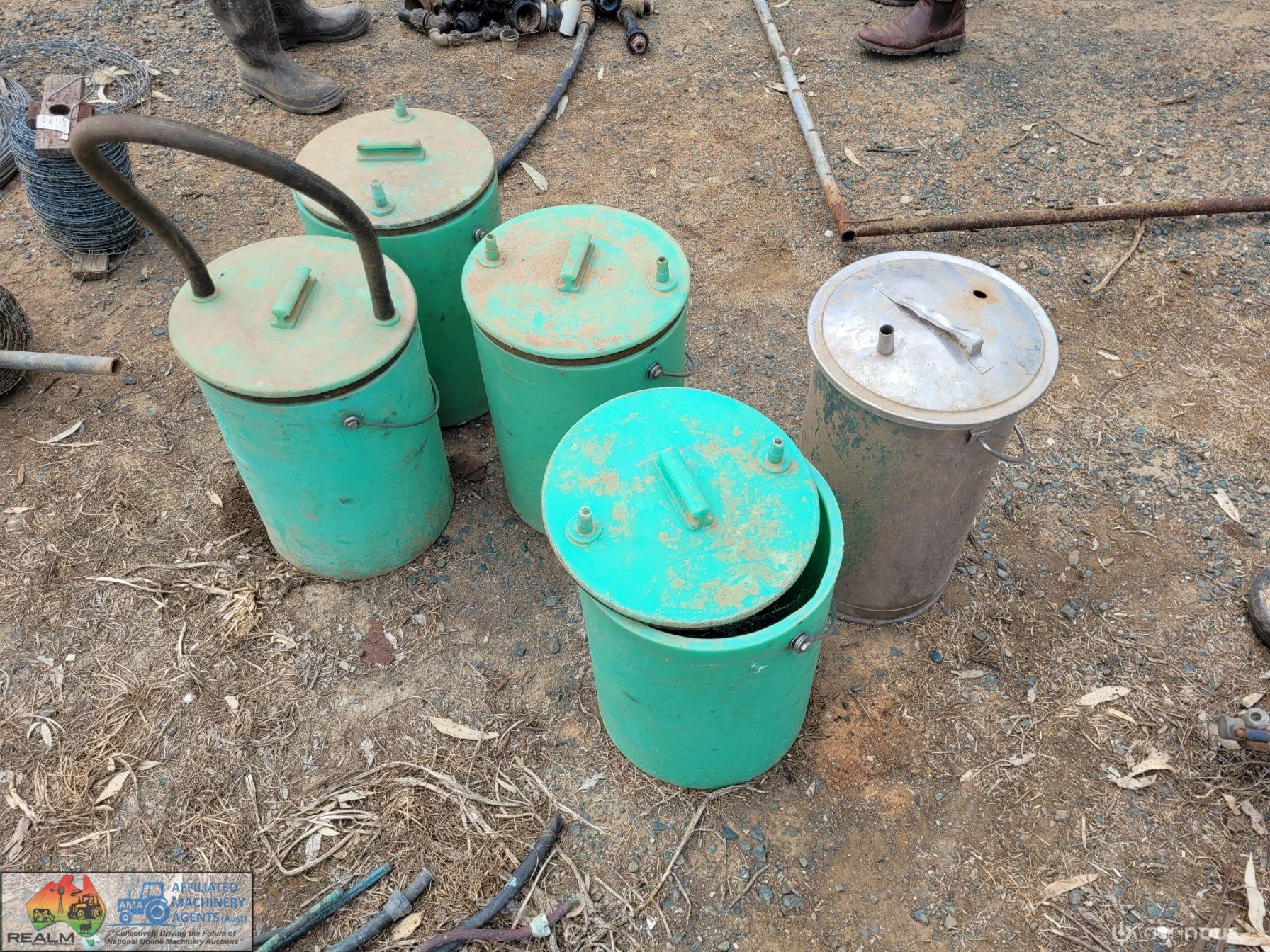 5x Milk Test Buckets - photo 2