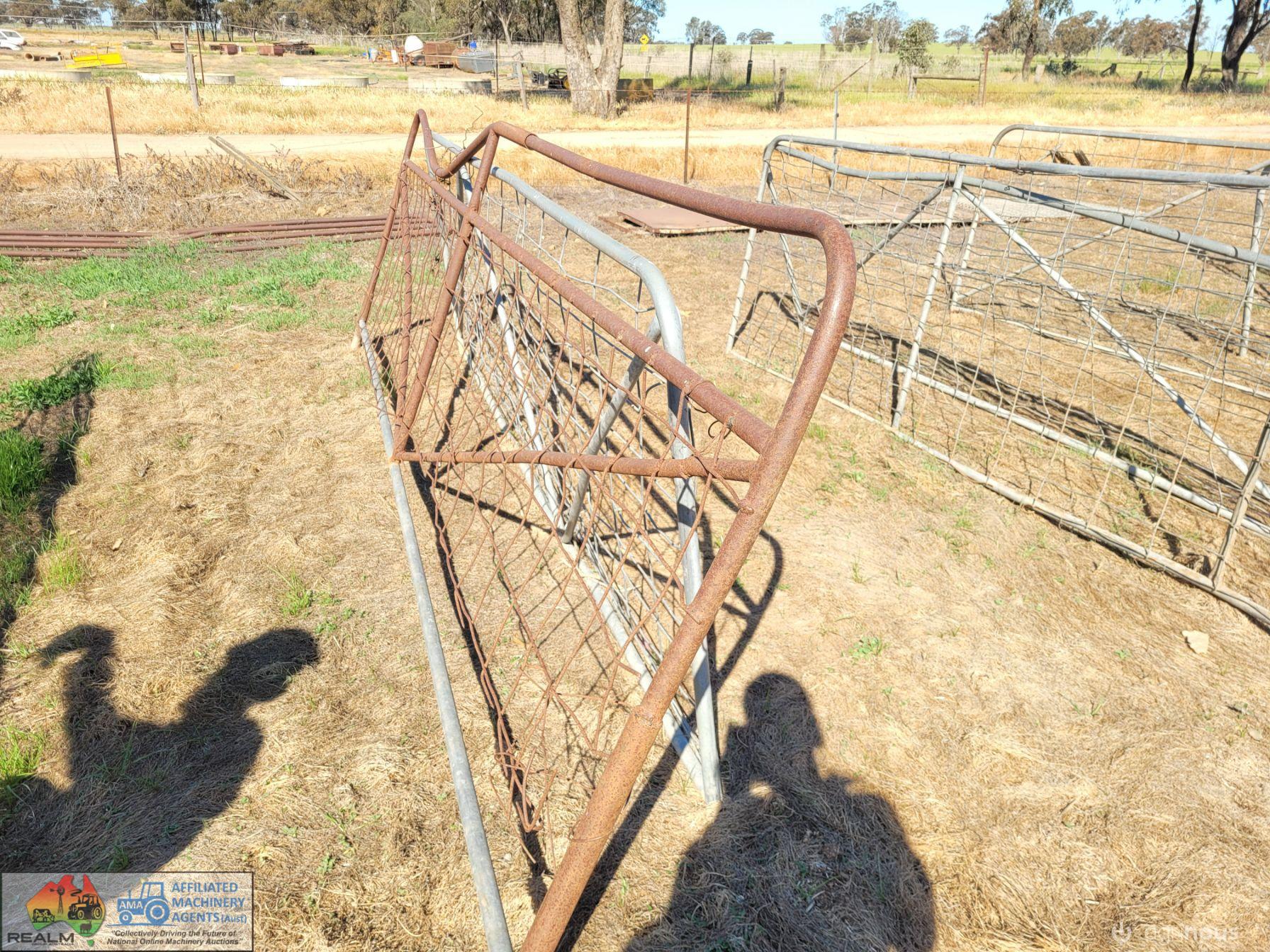 2x Weldmesh Farm Gates "N" (12ft & 14ft)