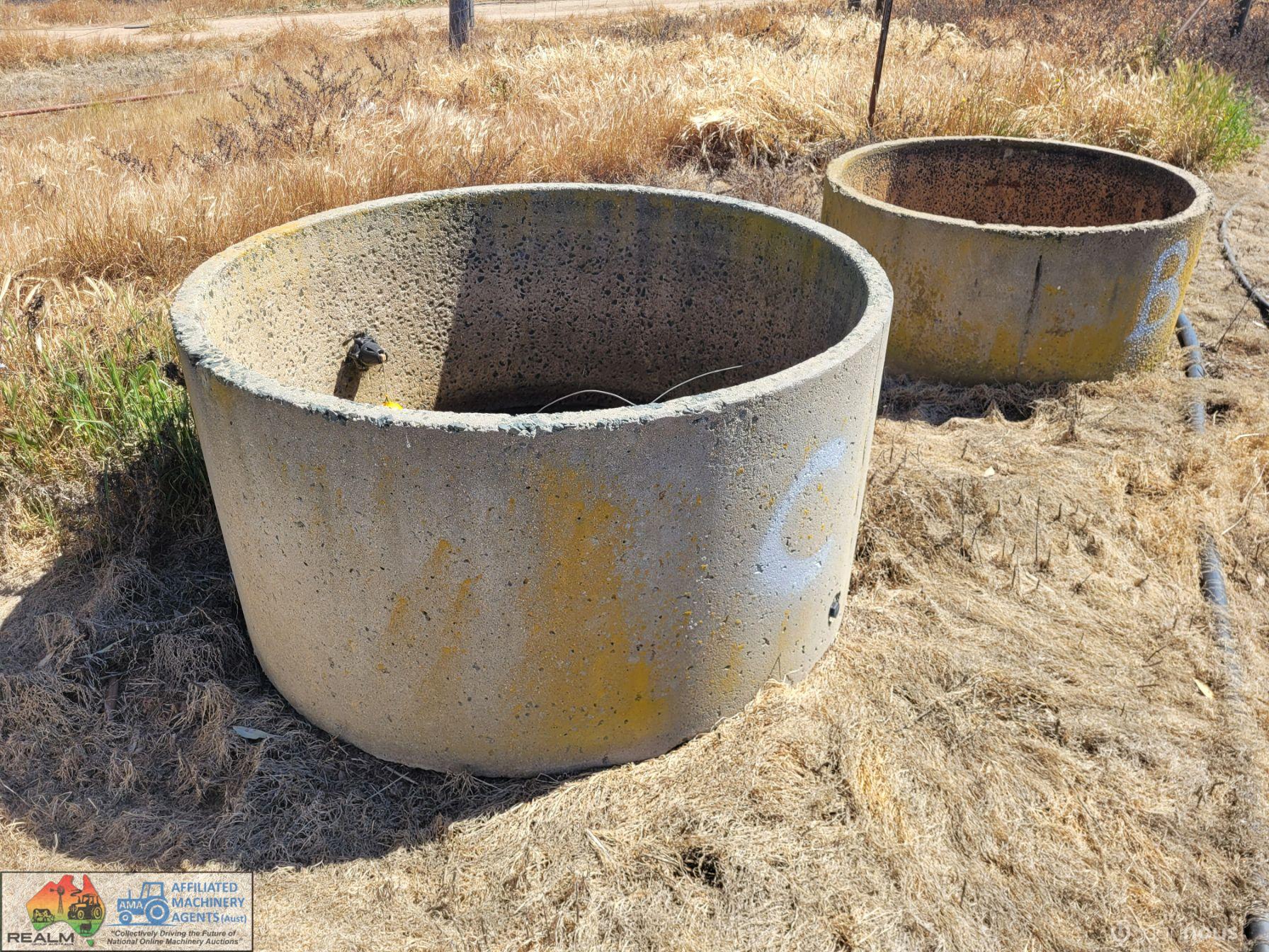Concrete Water Trough (C) ~ 5' with Ball Valve - photo 2