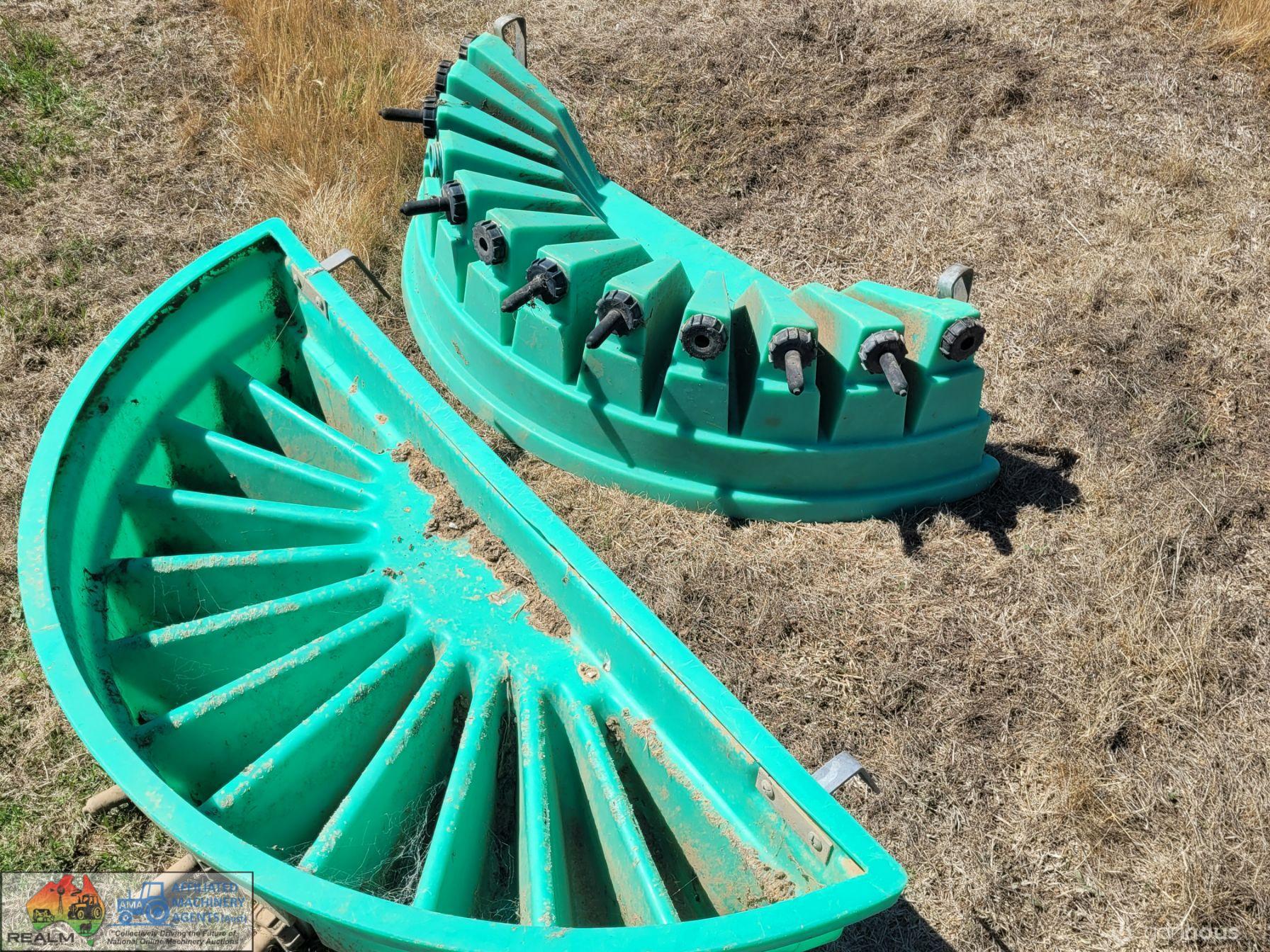 2x 12 Teat Milk Calf Feeders
