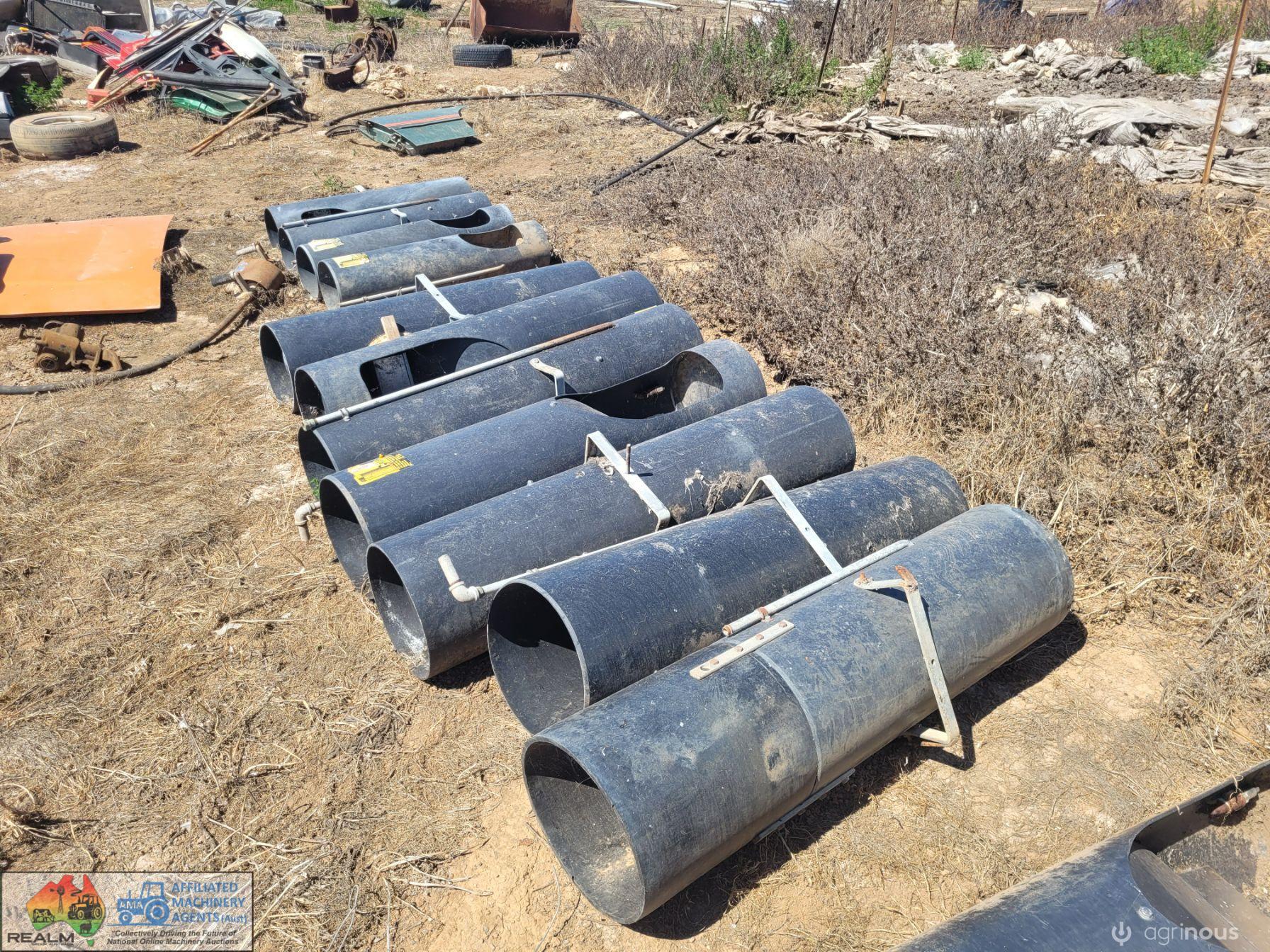 6x Groba Wet & Dry Livestock (Pig) Feeders - large
