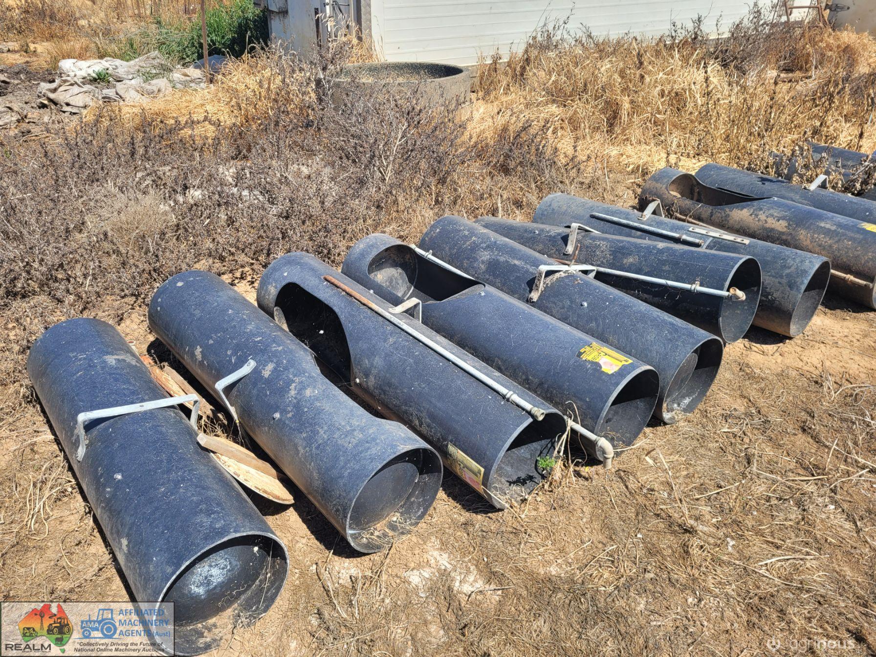 5x Groba Wet & Dry Livestock (Pig) Feeders - large