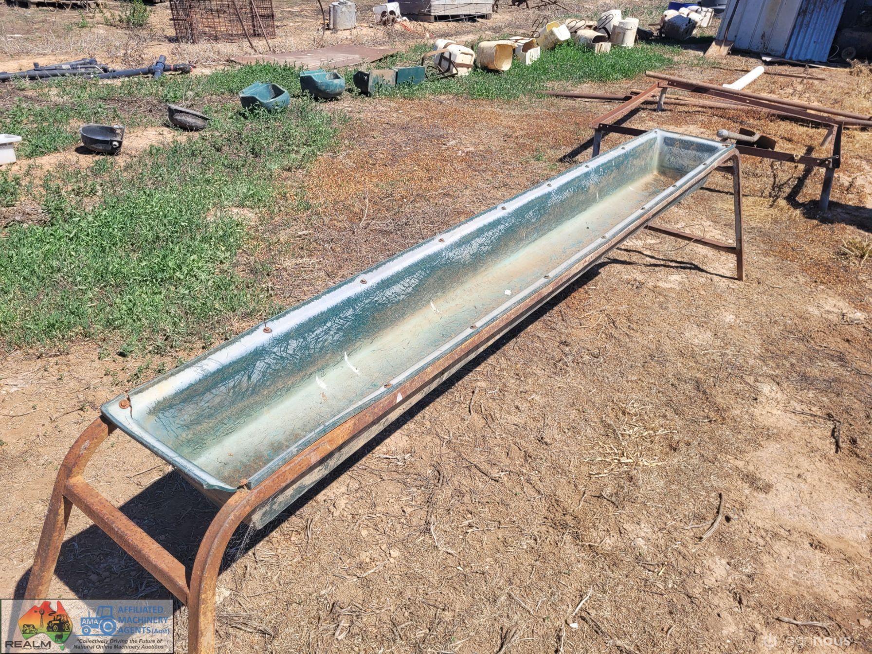 Polymaster 8ft Feed Trough on Legs
