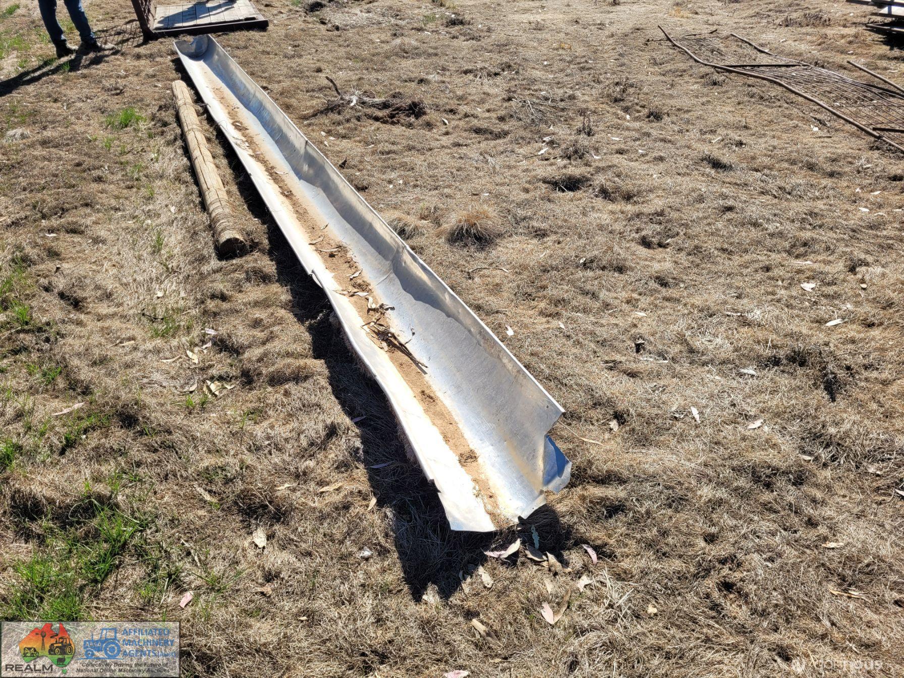 6.5m Stainless Steel Feed Trough Section
