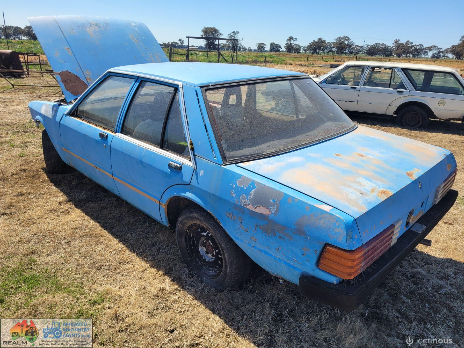 1983 Blue XE Falcon Sedan (Parts)