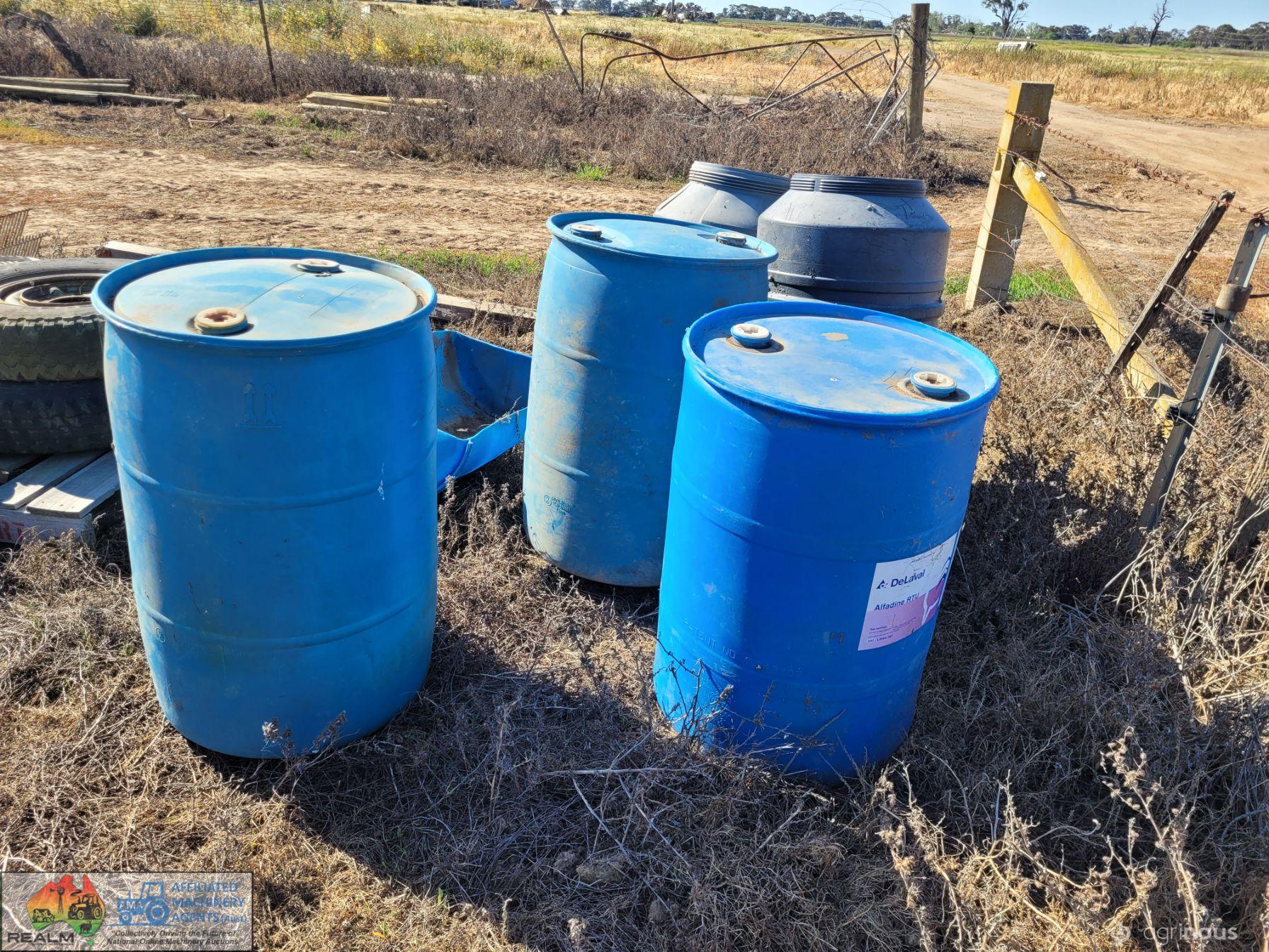 6x Cherry Barrels (3x Blue & 3x Grey)