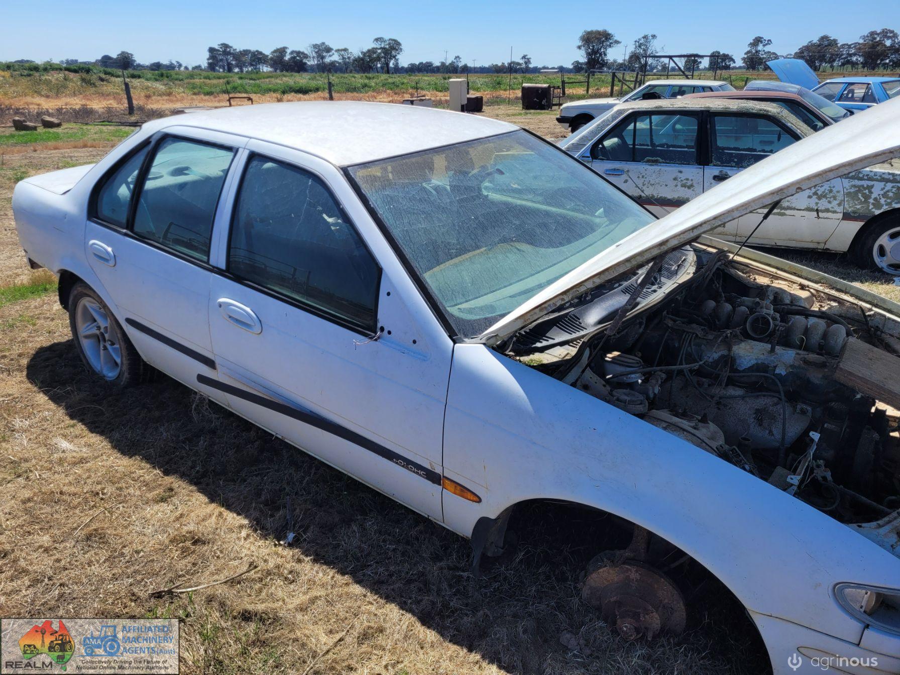 1995 White EF Falcon Sedan (Parts)