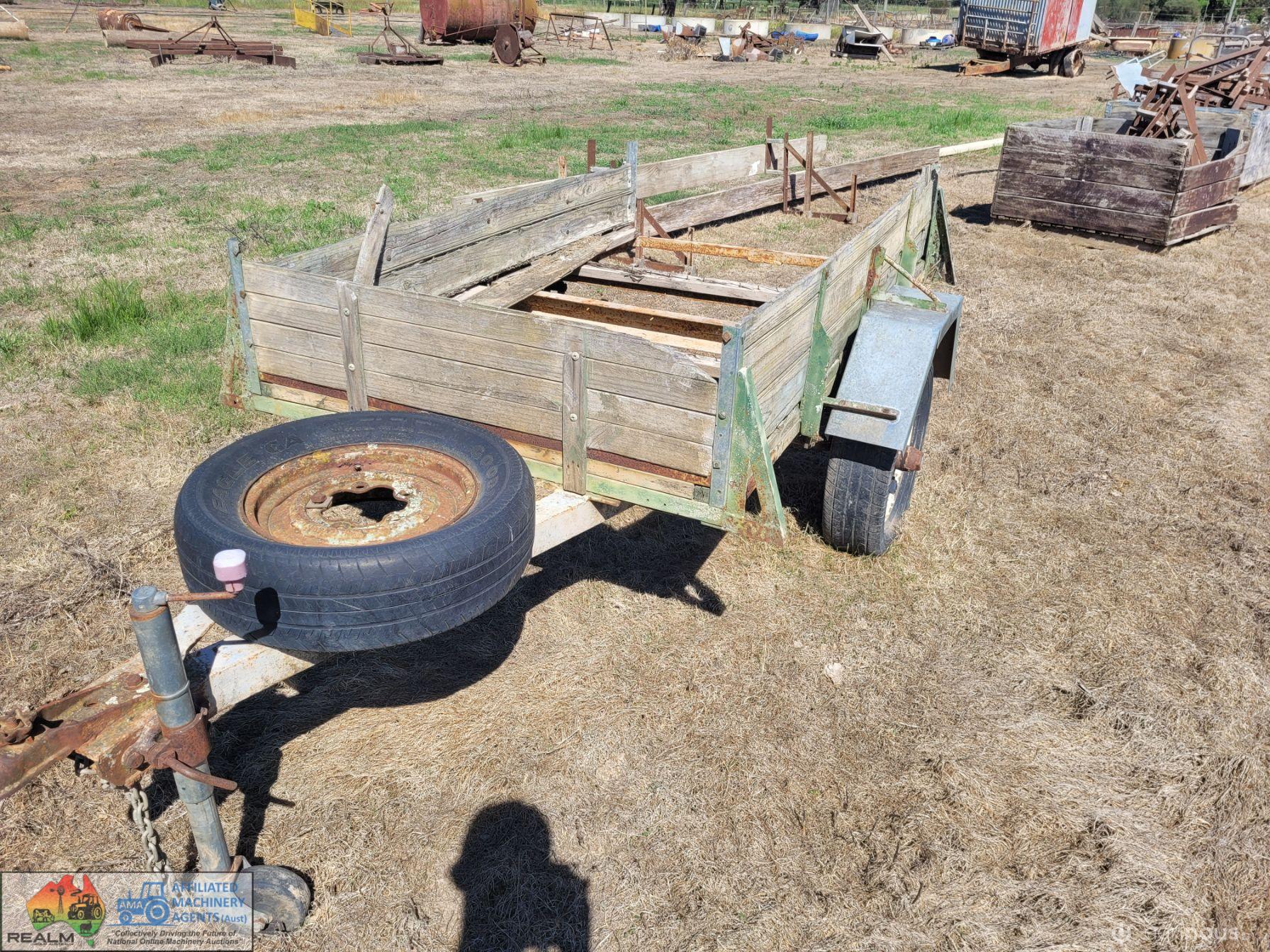 7x4 Timber Trailer ~ Good Solid Frame - photo 2