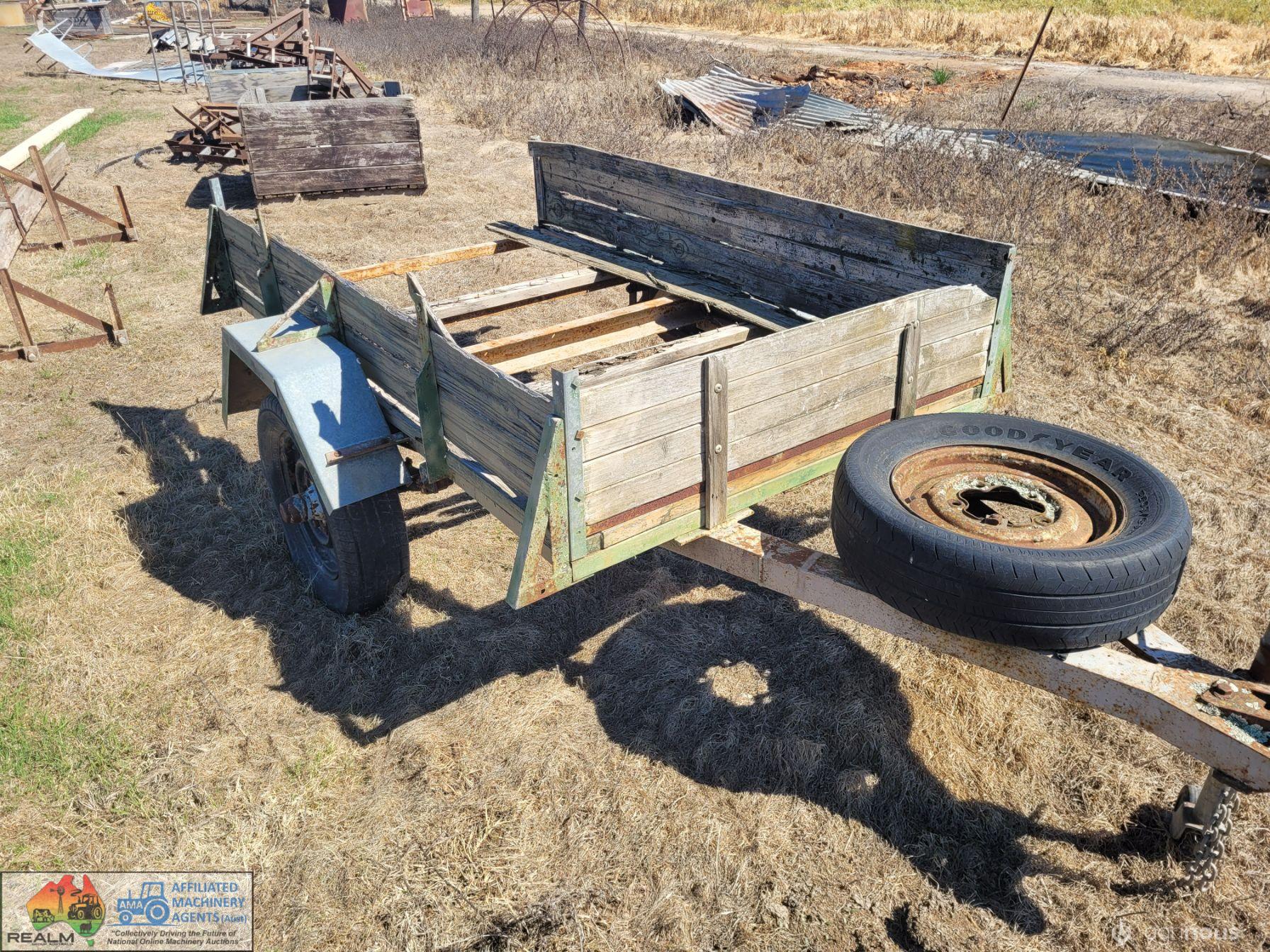 7x4 Timber Trailer ~ Good Solid Frame