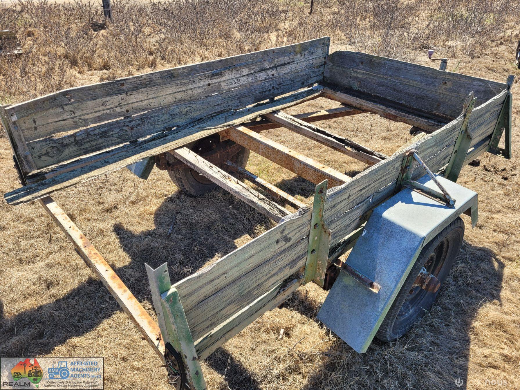 7x4 Timber Trailer ~ Good Solid Frame - photo 4