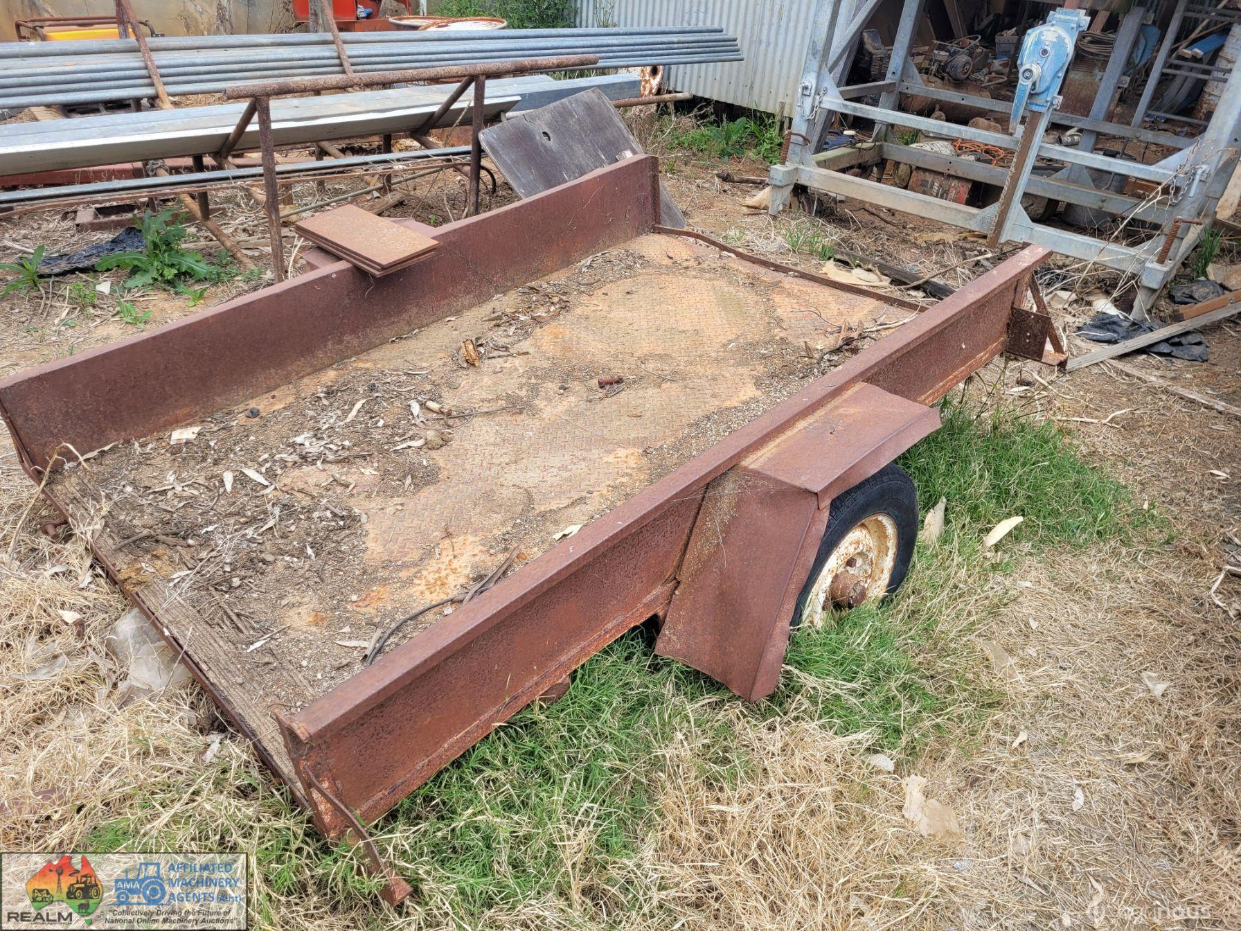 6x4 Trailer with Checker Plate Floor - photo 3