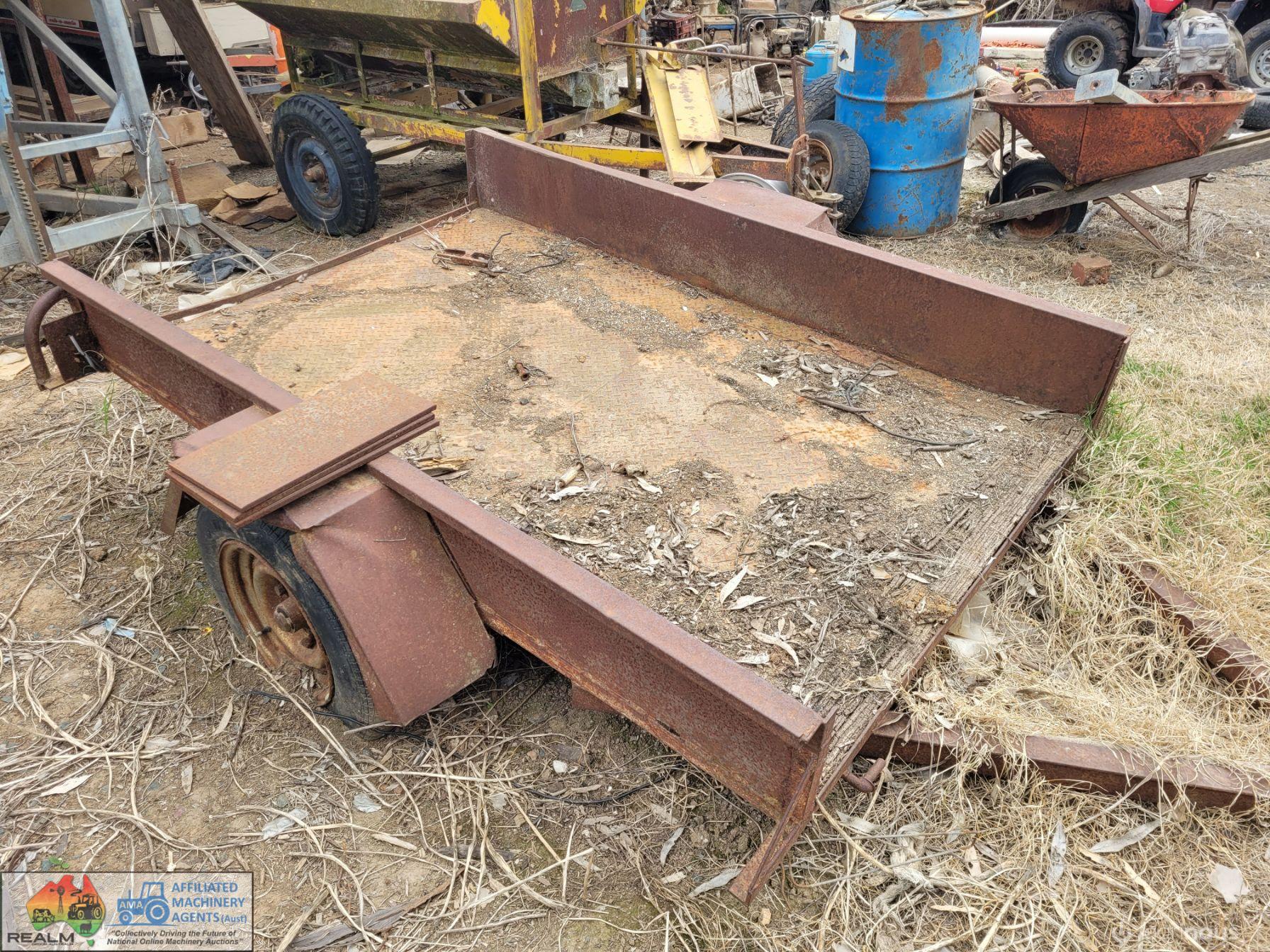 6x4 Trailer with Checker Plate Floor - photo 2