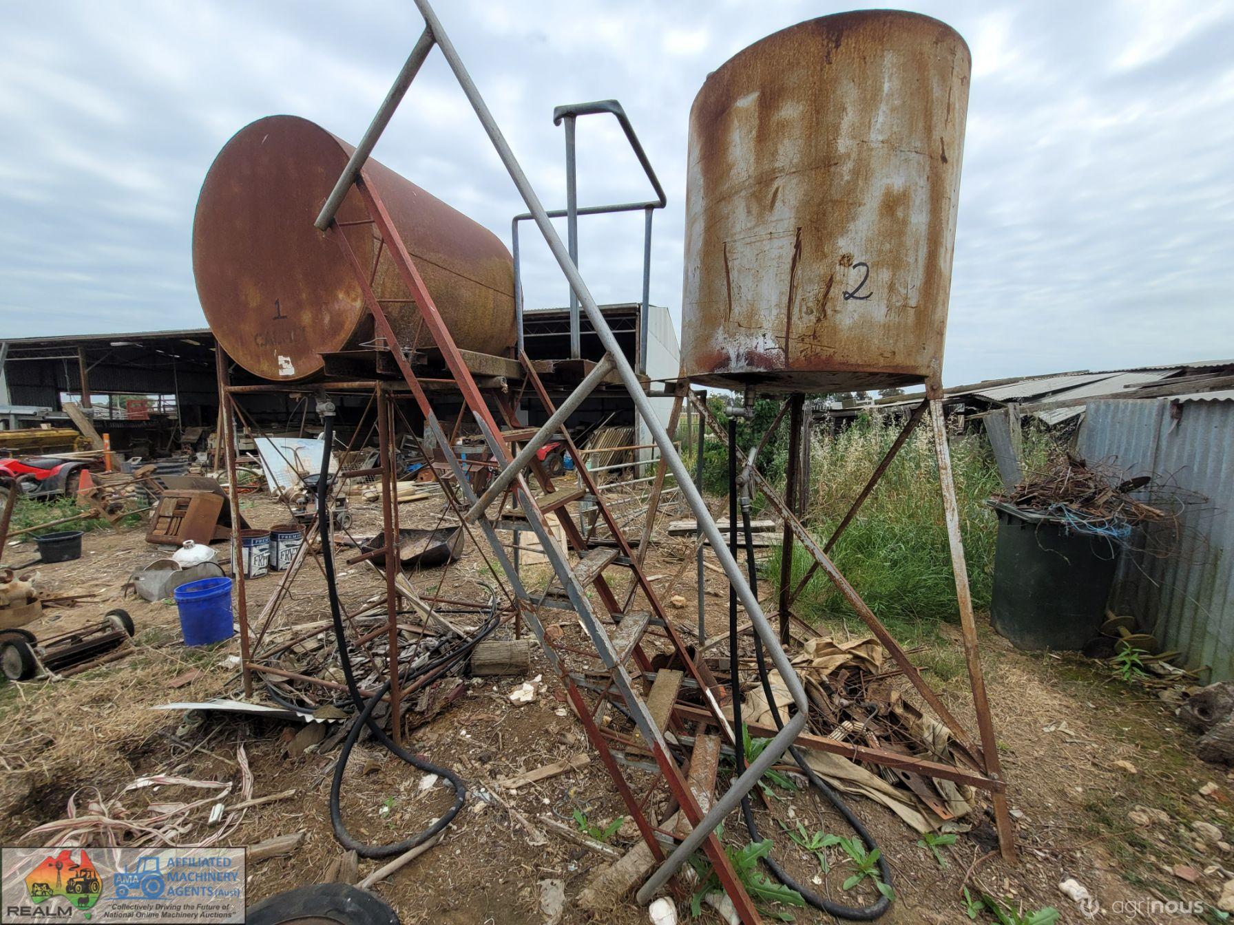 1,250 Ltr O/Head Fuel Bowser (No.1) with Platform & Ladder - photo 6