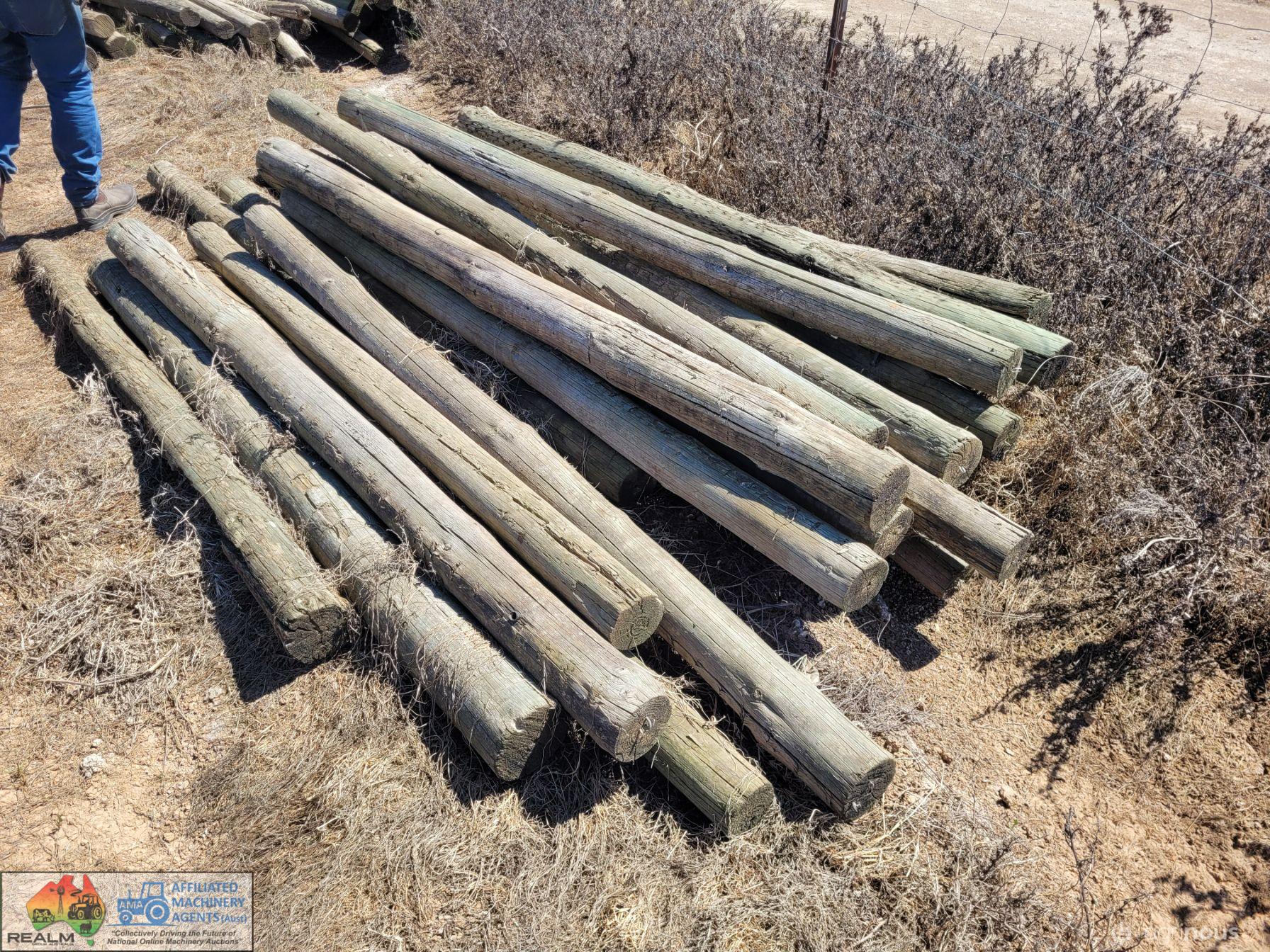 22x Assorted Pine Posts (C)