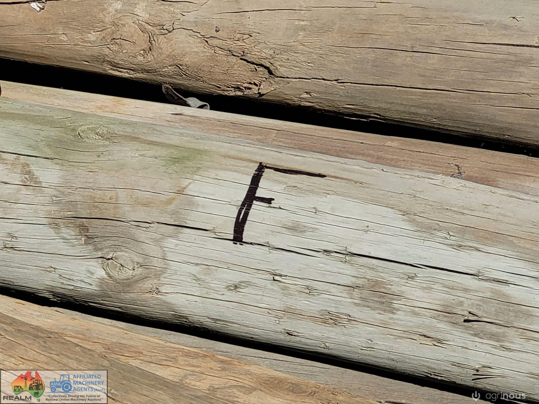 15x Pine Fence Posts "F" - photo 3