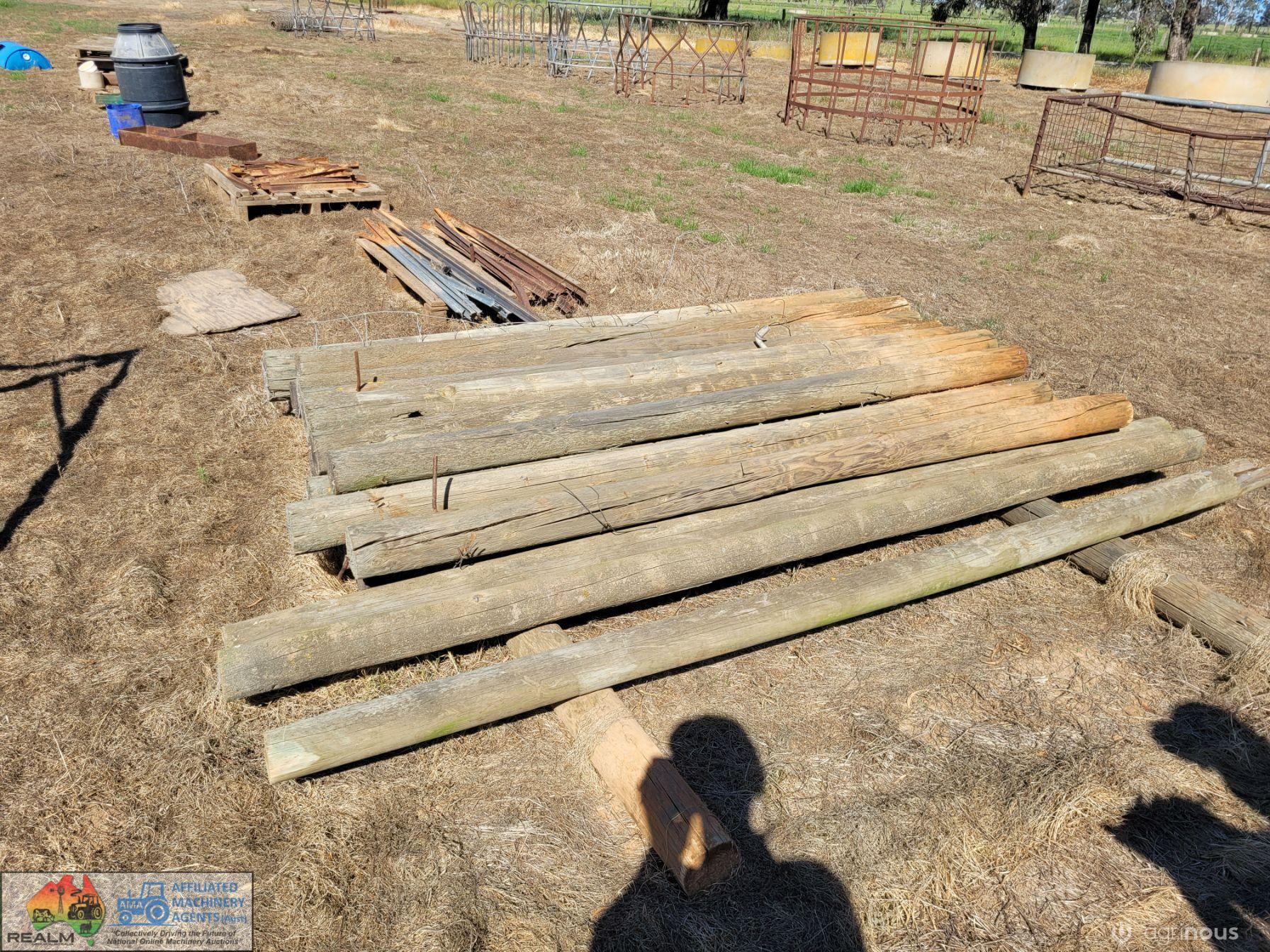 23x Pine Fence Posts "L" - photo 4
