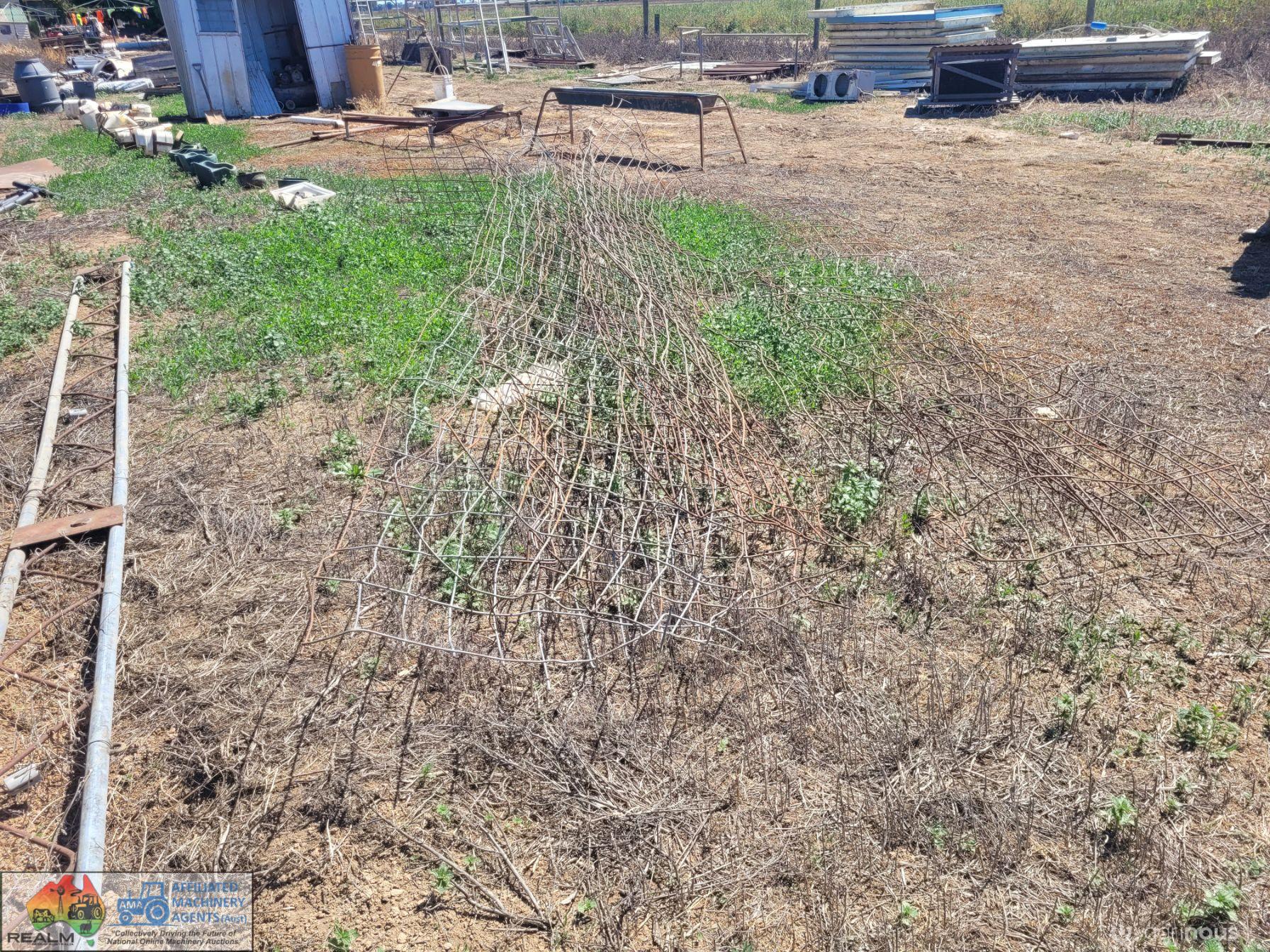 Assorted Used Sheep Mesh Panels