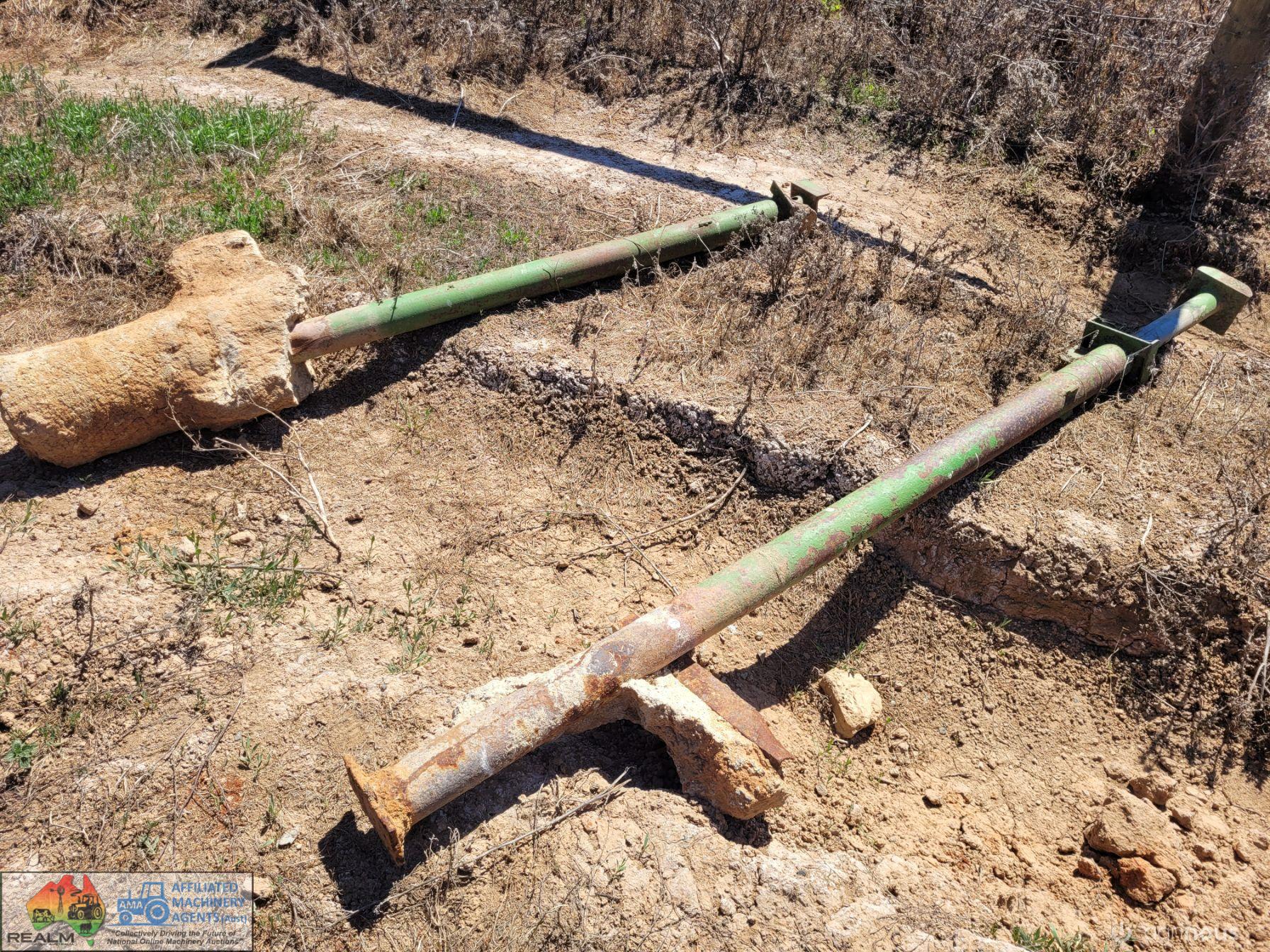 2x Adjustable Height Poles