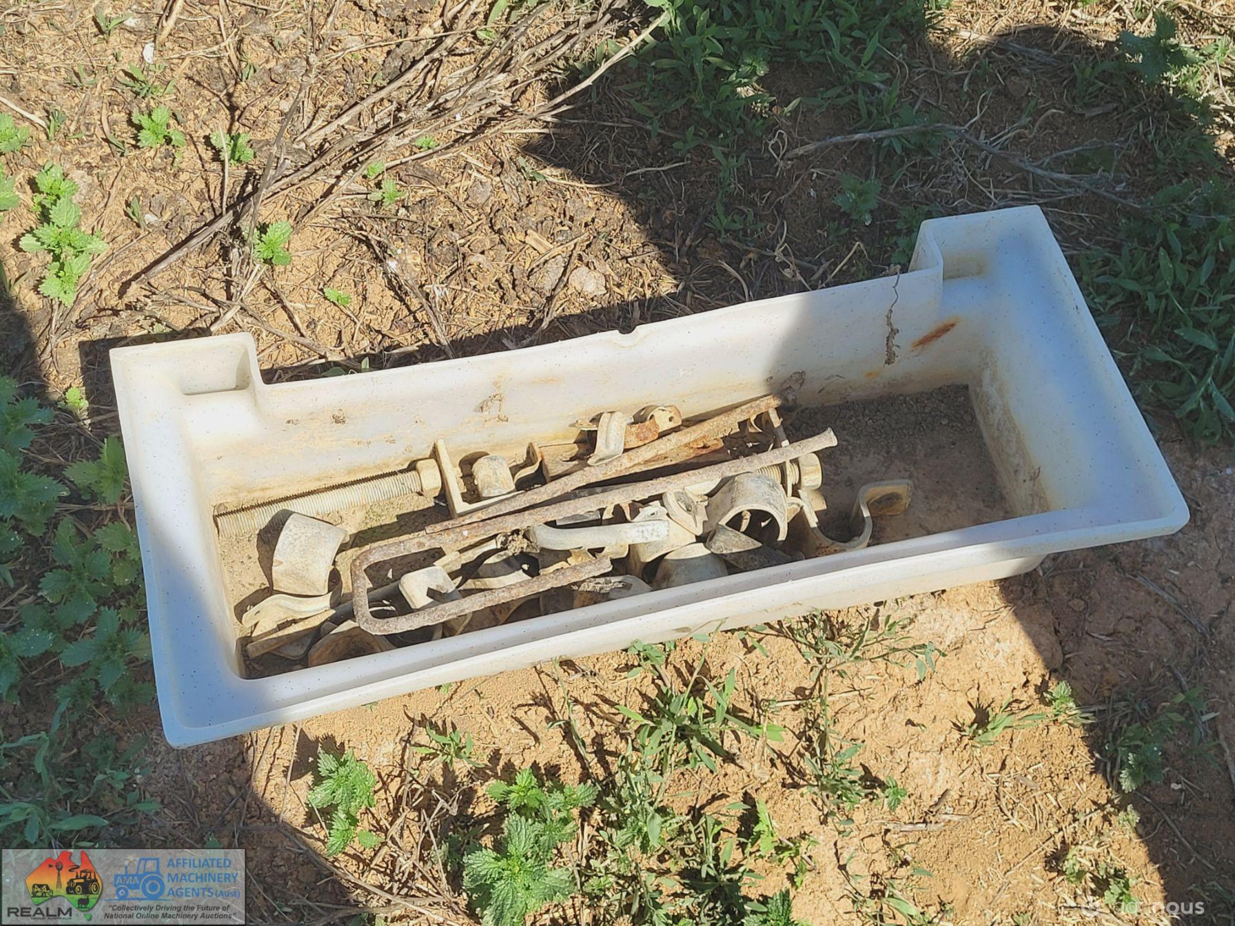 Gate Fittings in White Trough