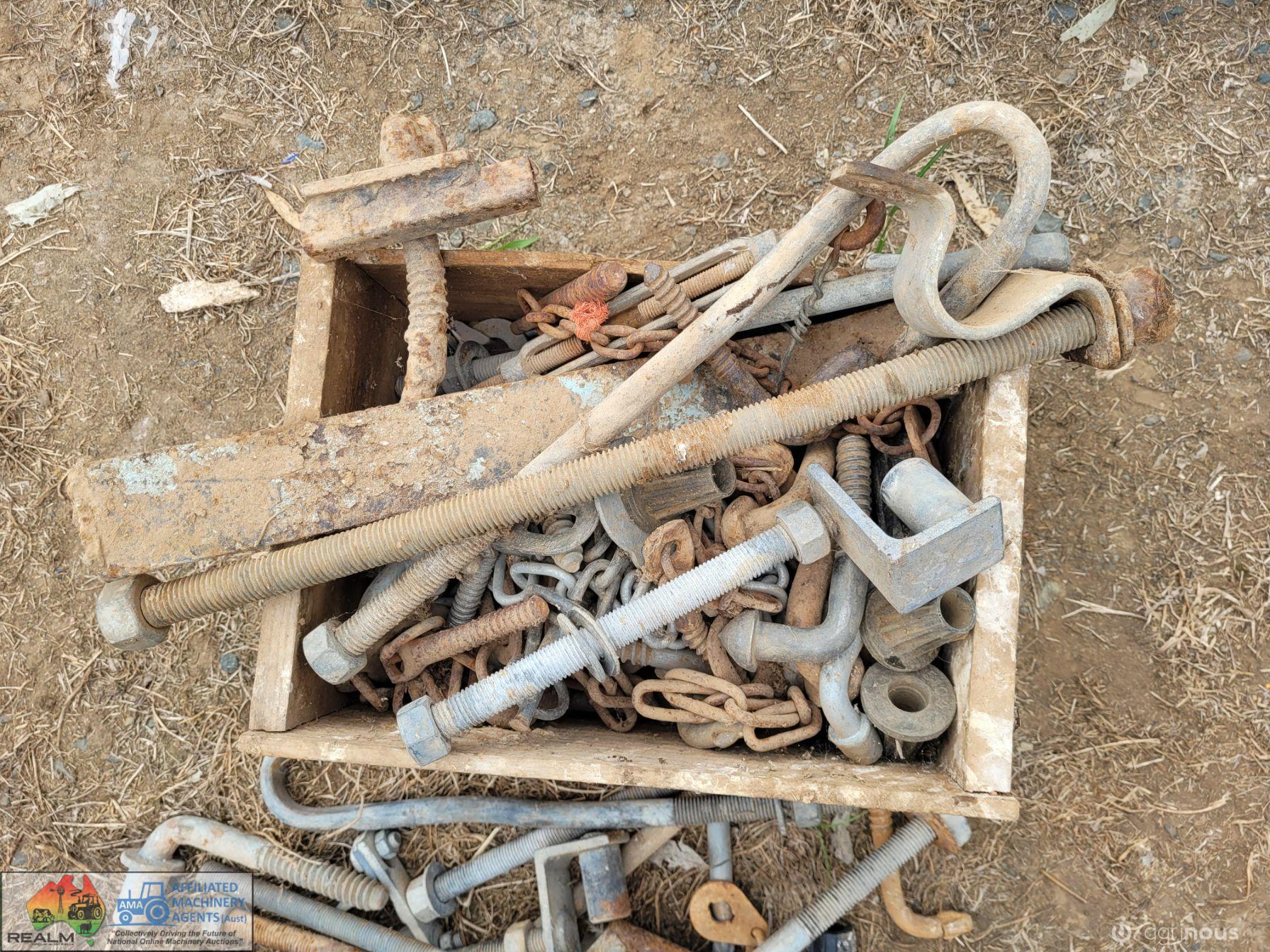 Assorted Gate Fittings (in white square bucket) - photo 2
