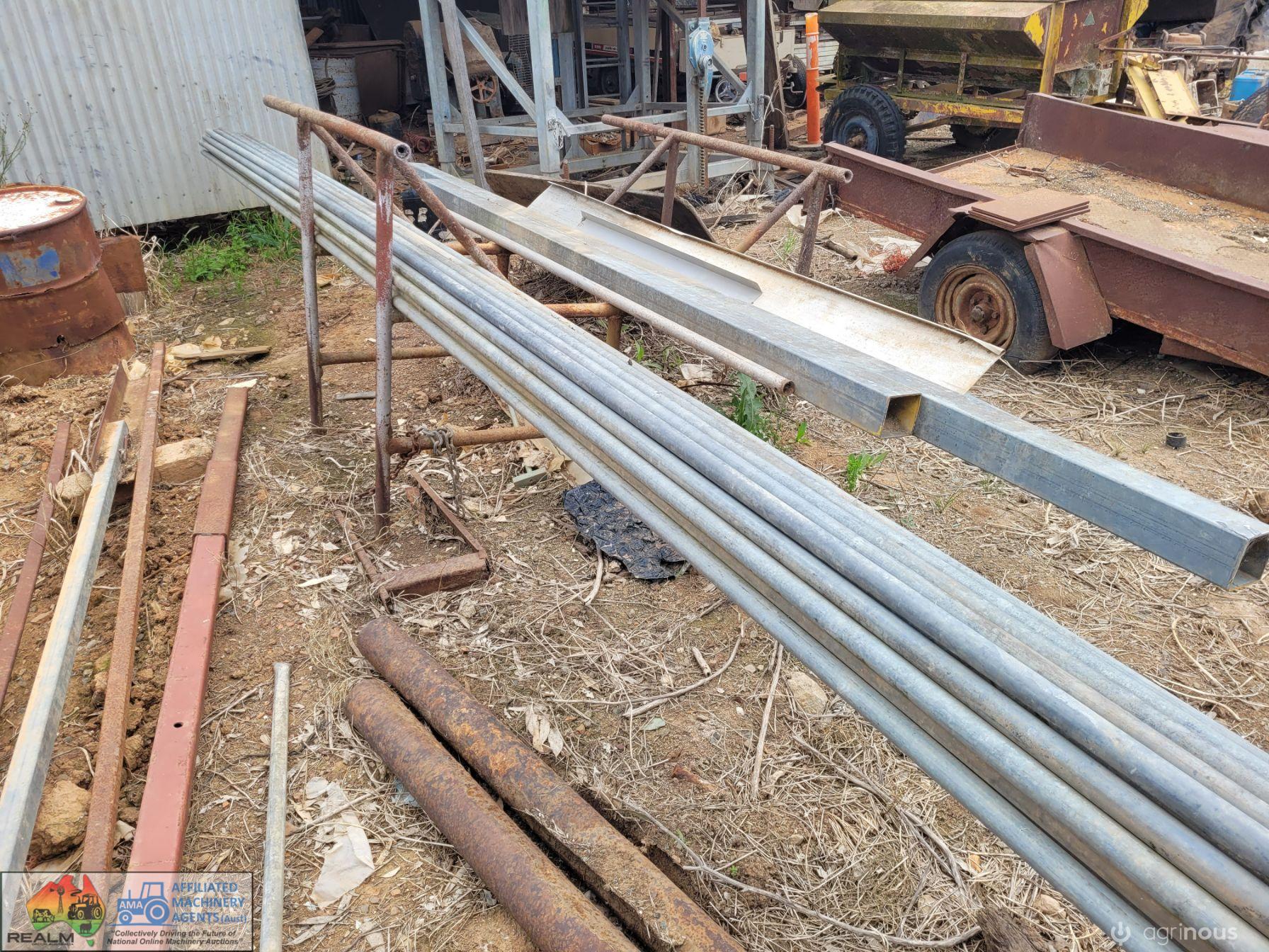 36x 6m Lengths of New Galv. Pipe (25mm NB ~ 32mm OD) - photo 3