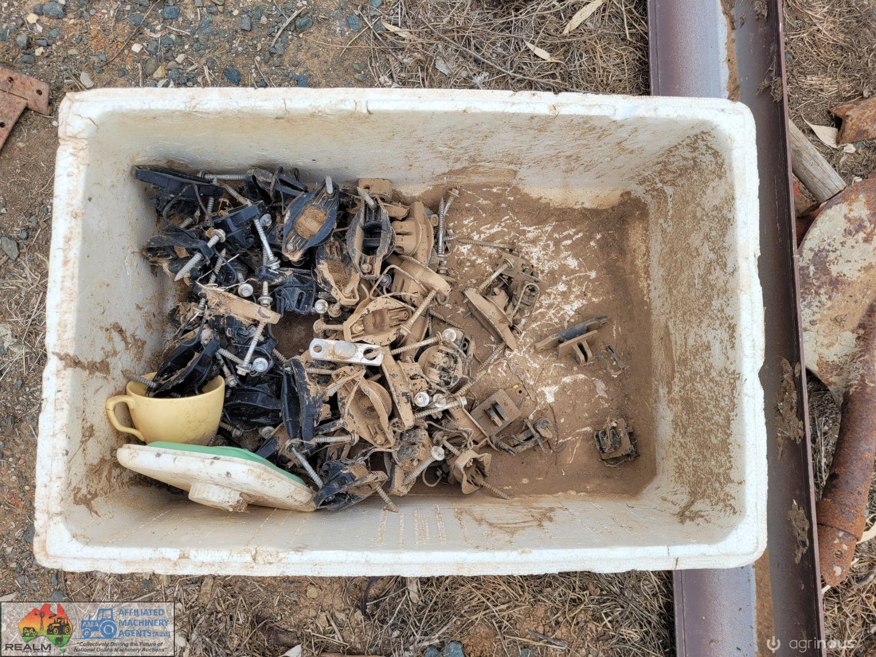 Box of Electric Fence Insulators