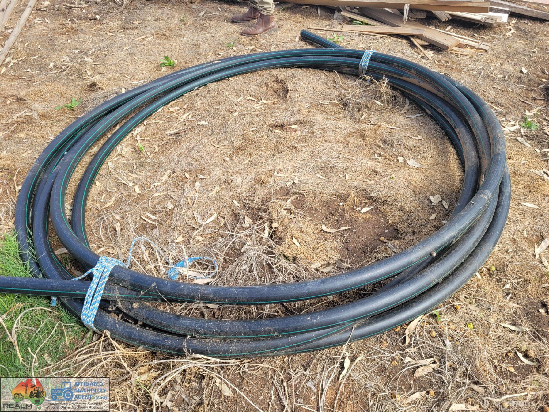 Part Roll of 2" Poly Pipe
