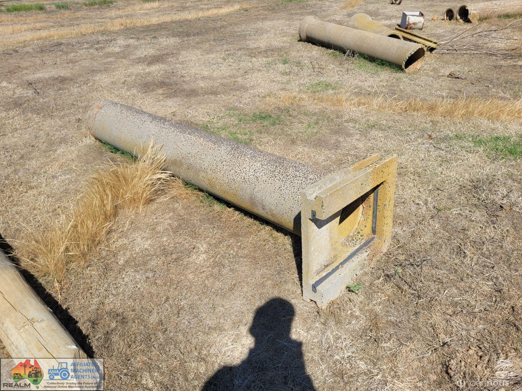 Assorted Concrete Irrigation Pipes - photo 10