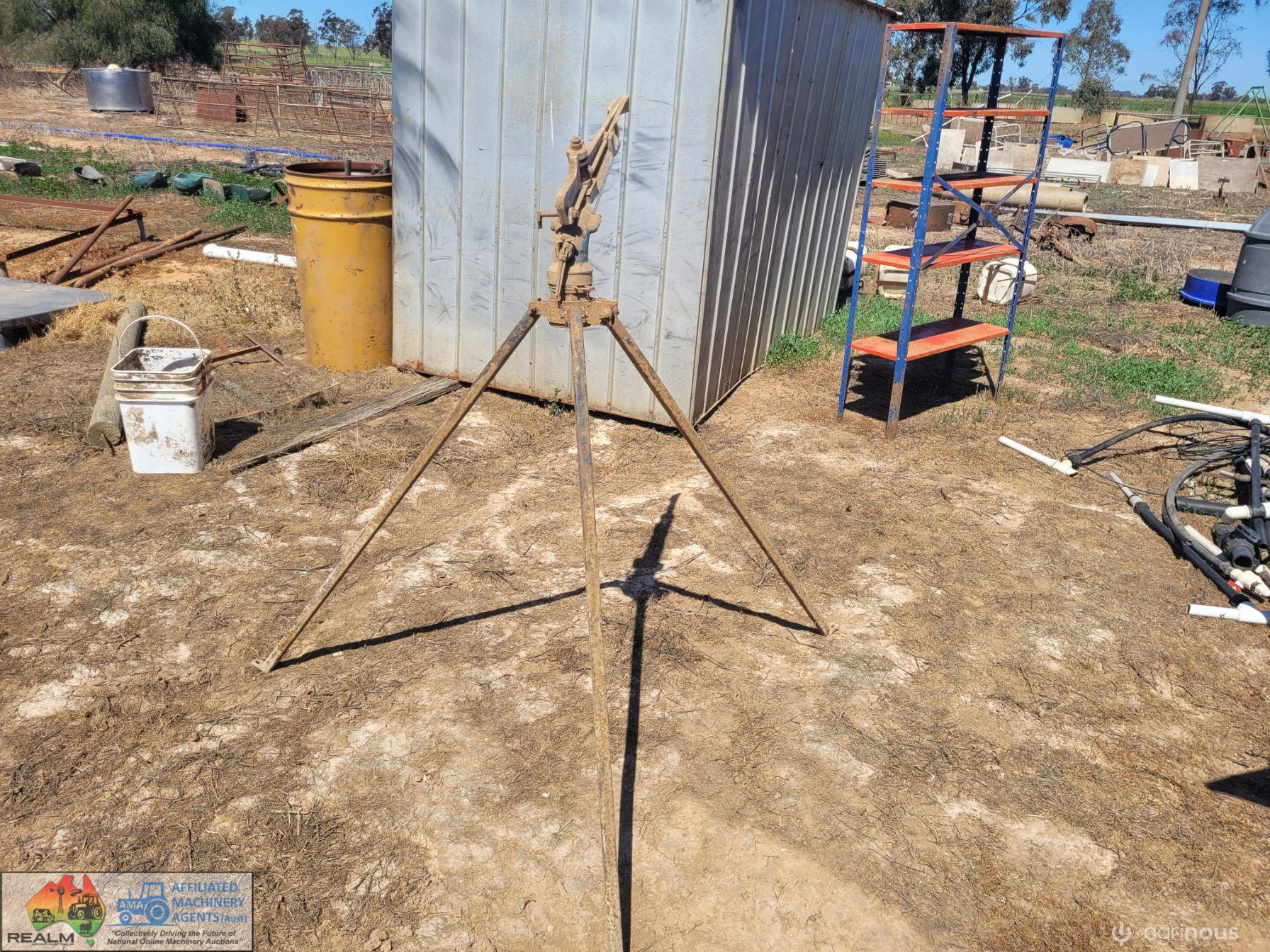 2" Raingun Fixed Head Irrigator on Tri-pod - photo 4