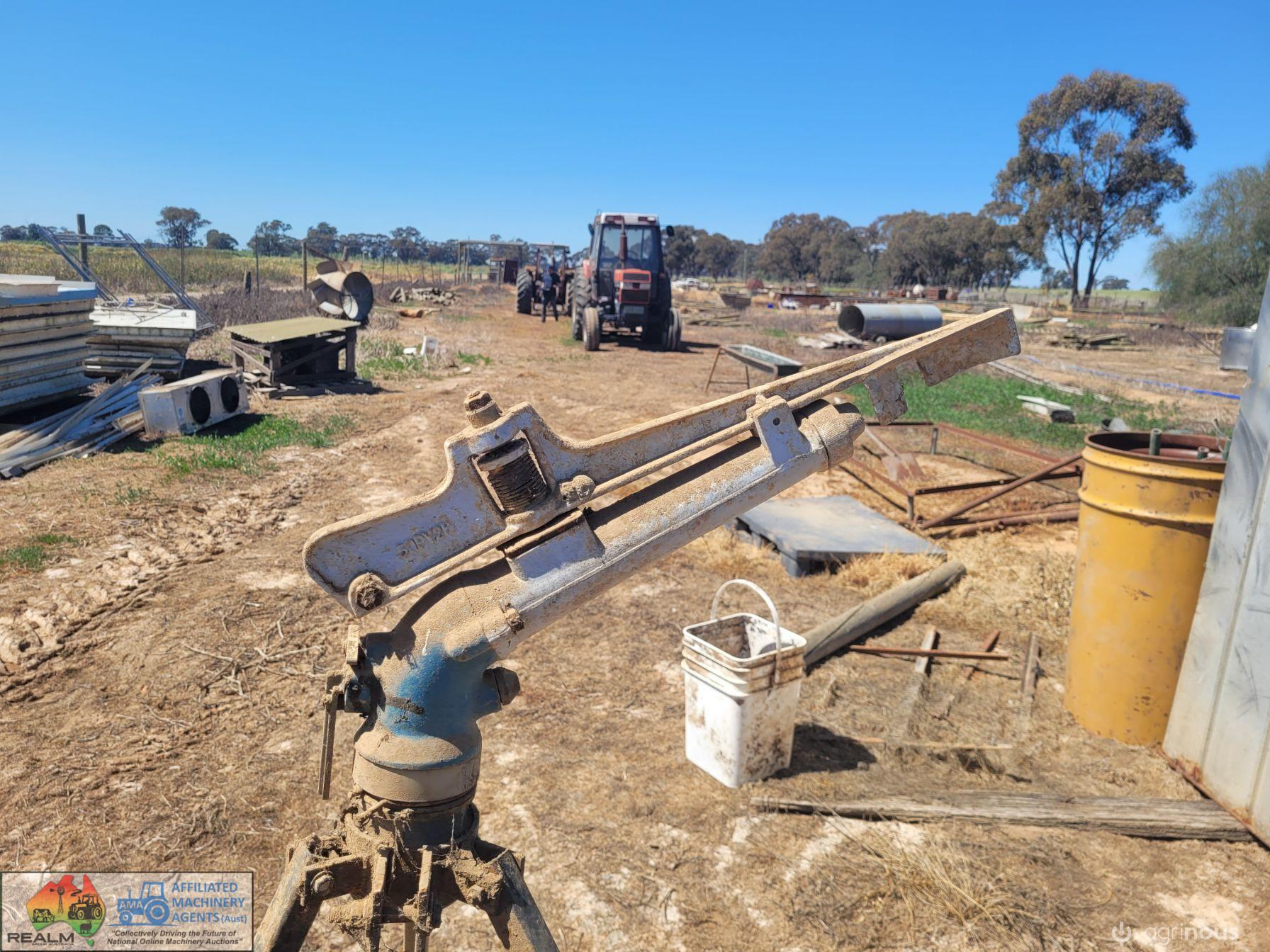 2" Raingun Fixed Head Irrigator on Tri-pod