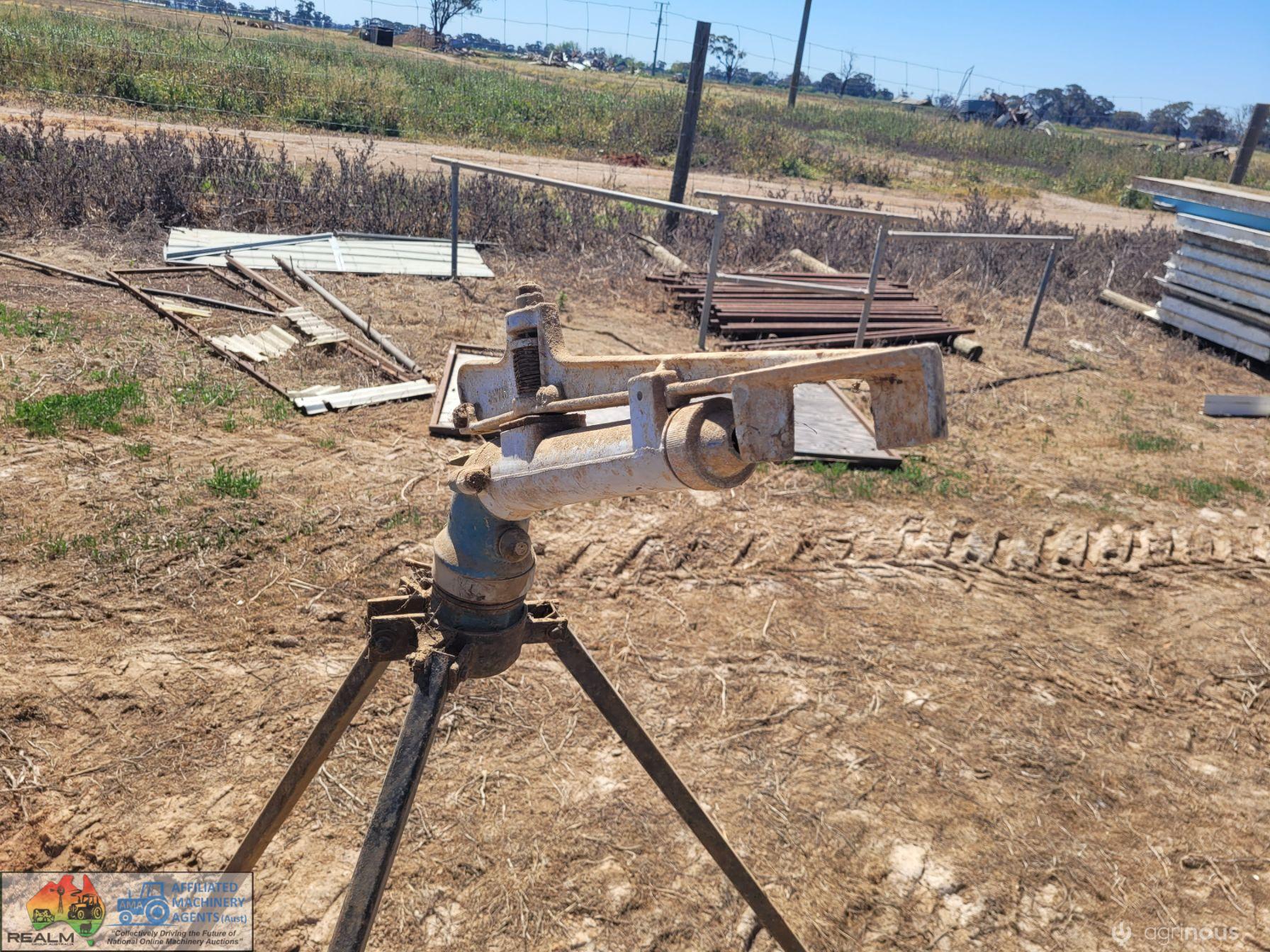2" Raingun Fixed Head Irrigator on Tri-pod - photo 3