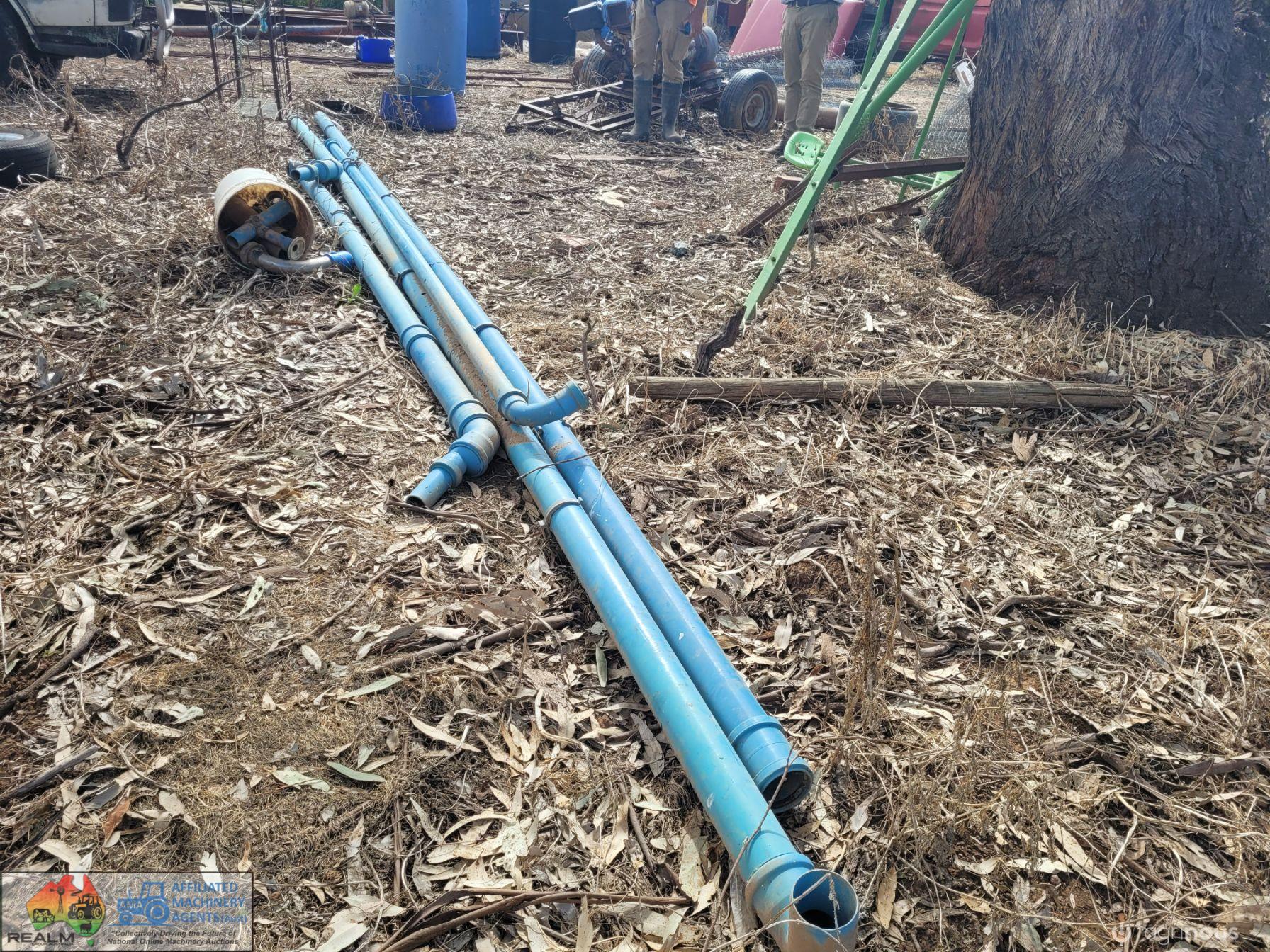 Blue PVC Dairy Vacuum Tubes