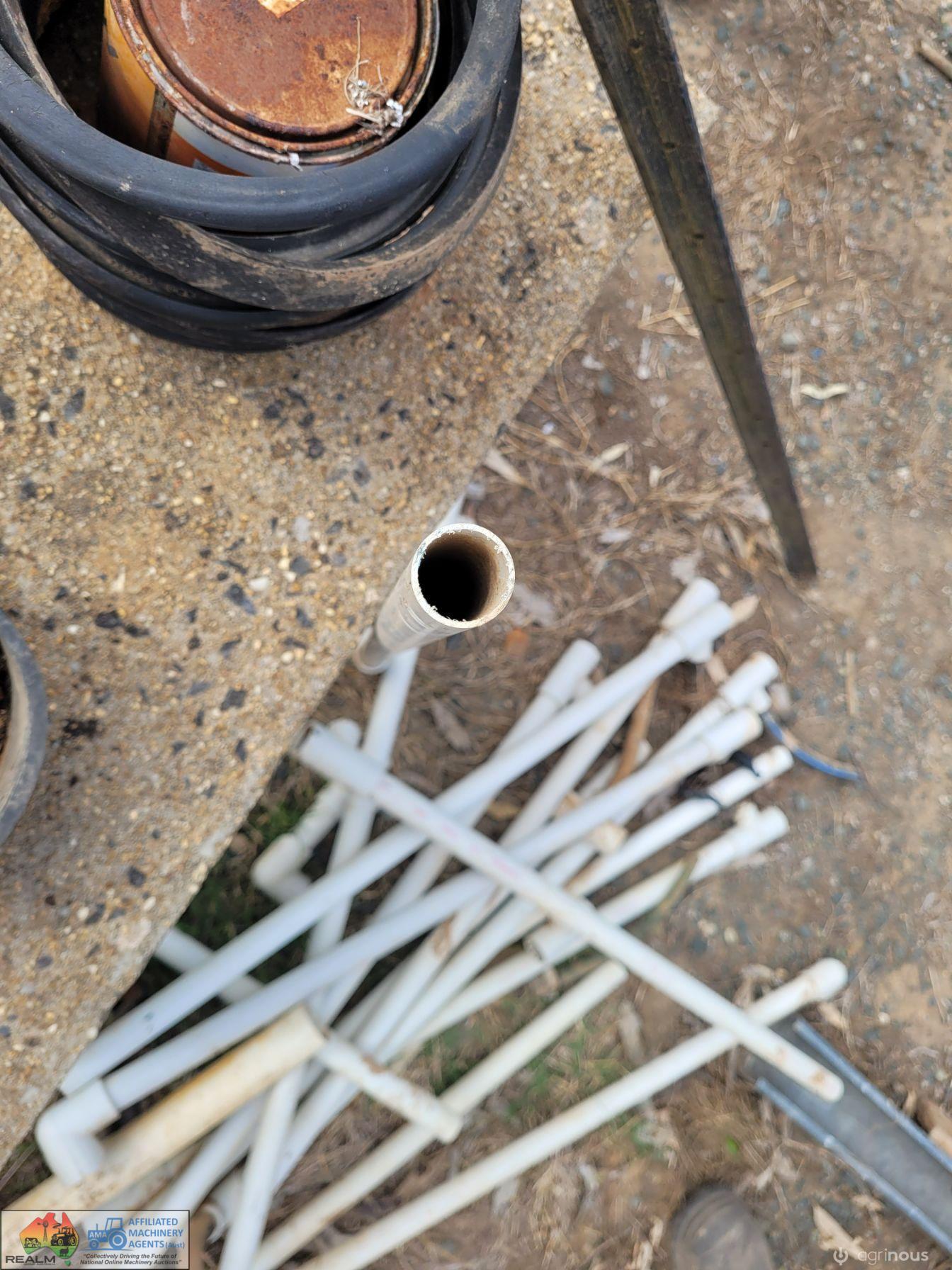 PVC 25mm Pipes with Brass T-nipples - photo 2