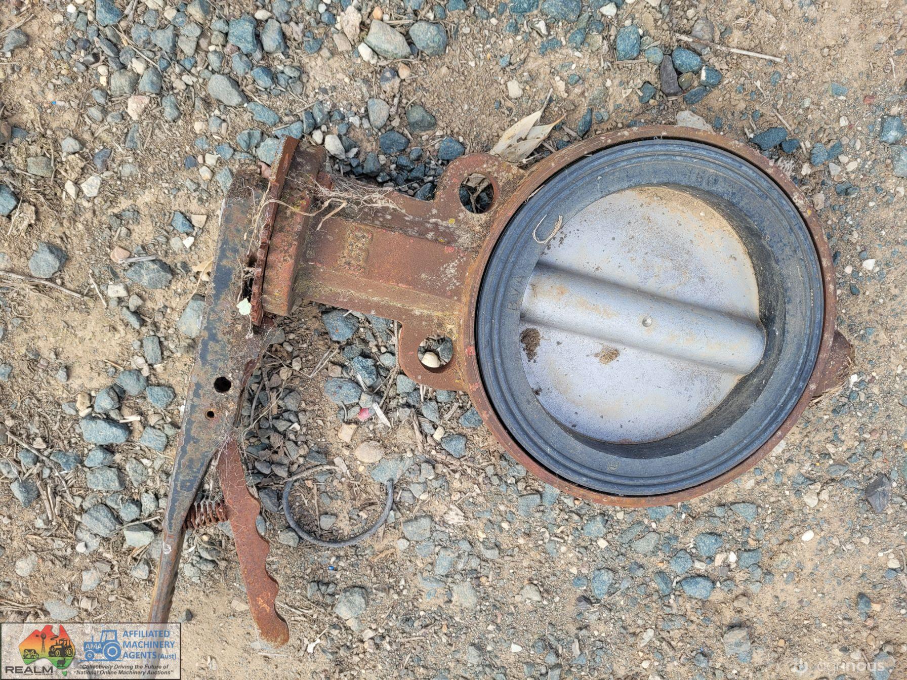 New 6" Cast Irrigation Gate Valve (Un-used)