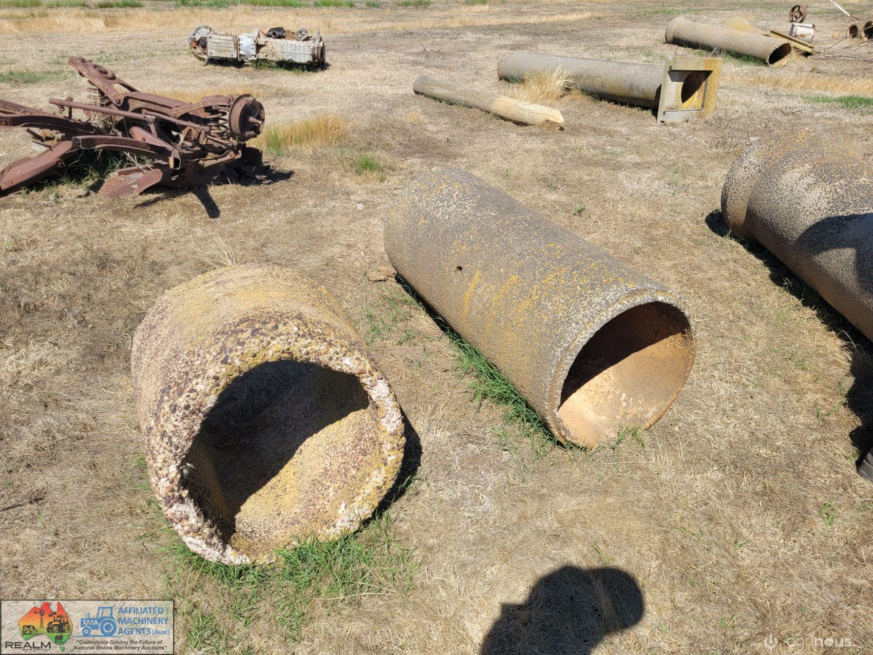 Assorted Concrete Irrigation Pipes - photo 4