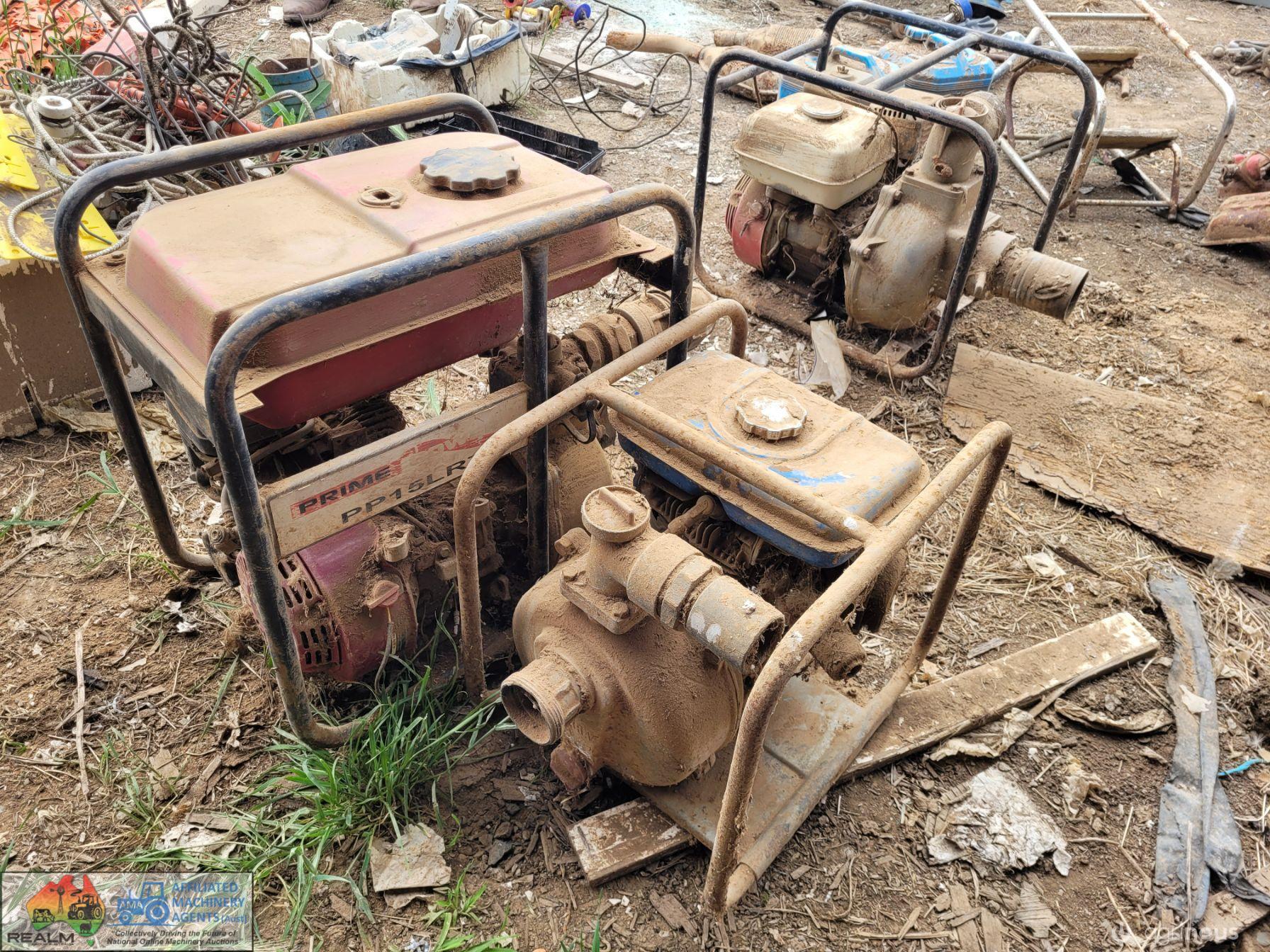 2x 2" Water Transfer Pumps (Parts)