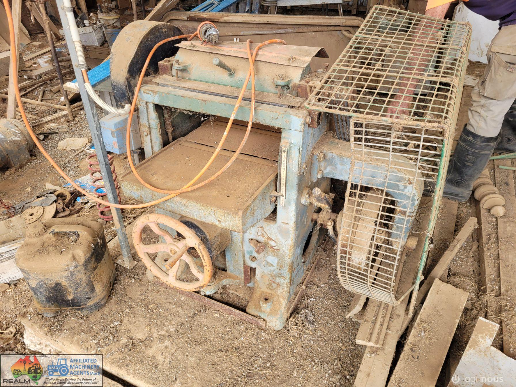 Wolfenden Bros. H/Duty Timber Thicknesser