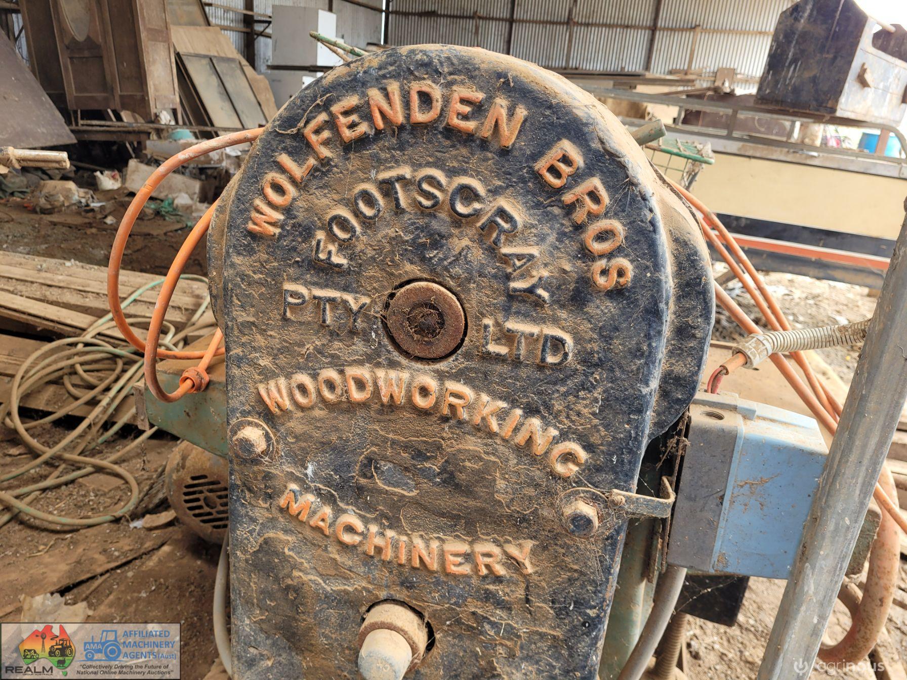 Wolfenden Bros. H/Duty Timber Thicknesser - photo 12