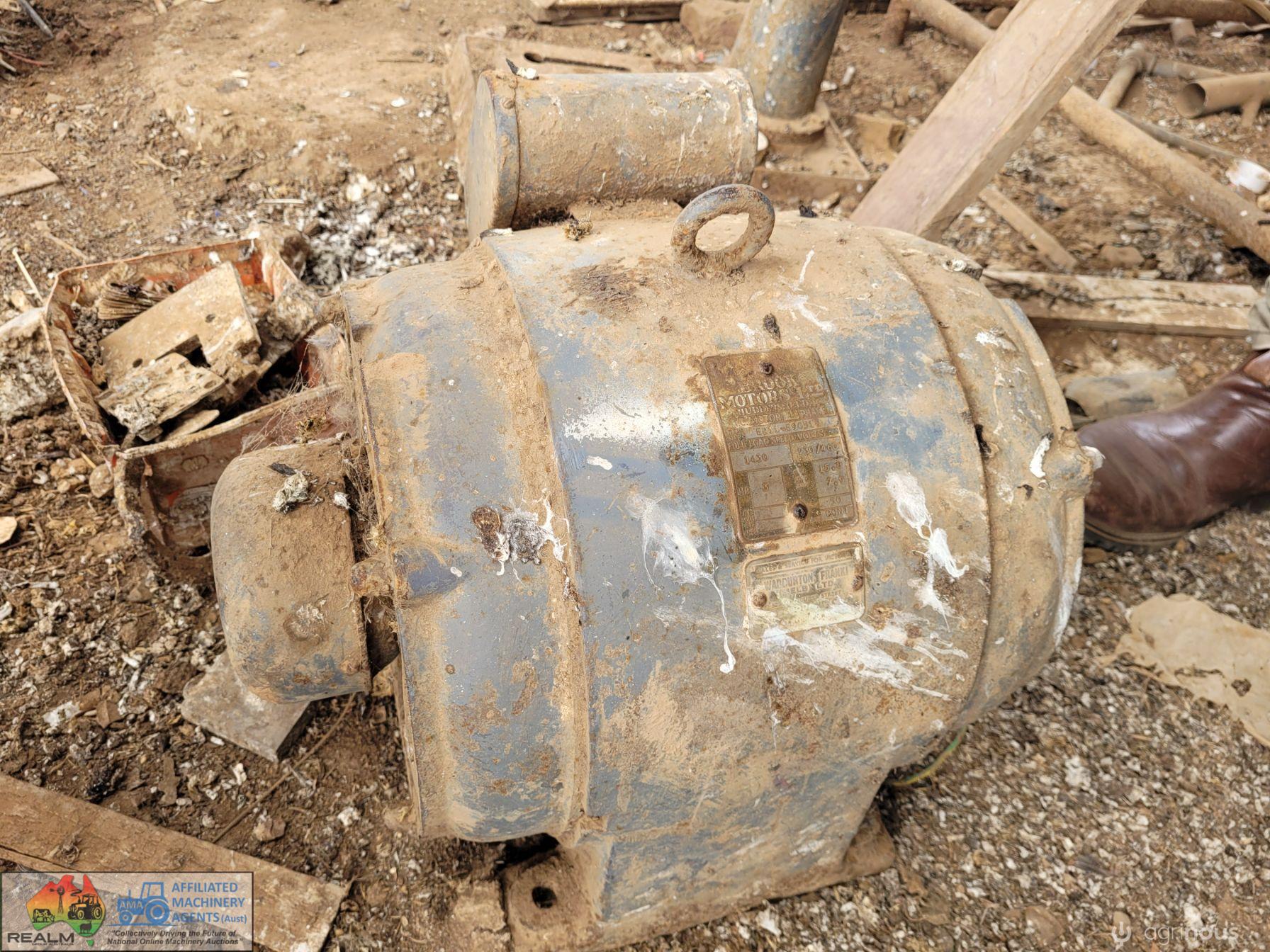 Brook Motors 3Hp Electric Motor 240/480 Volt