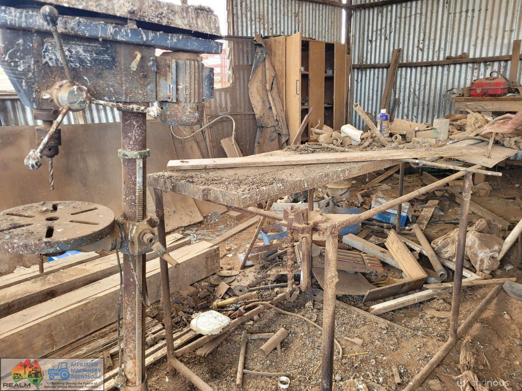 Steel W/shop Bench Frame with Pipe Vice - photo 2