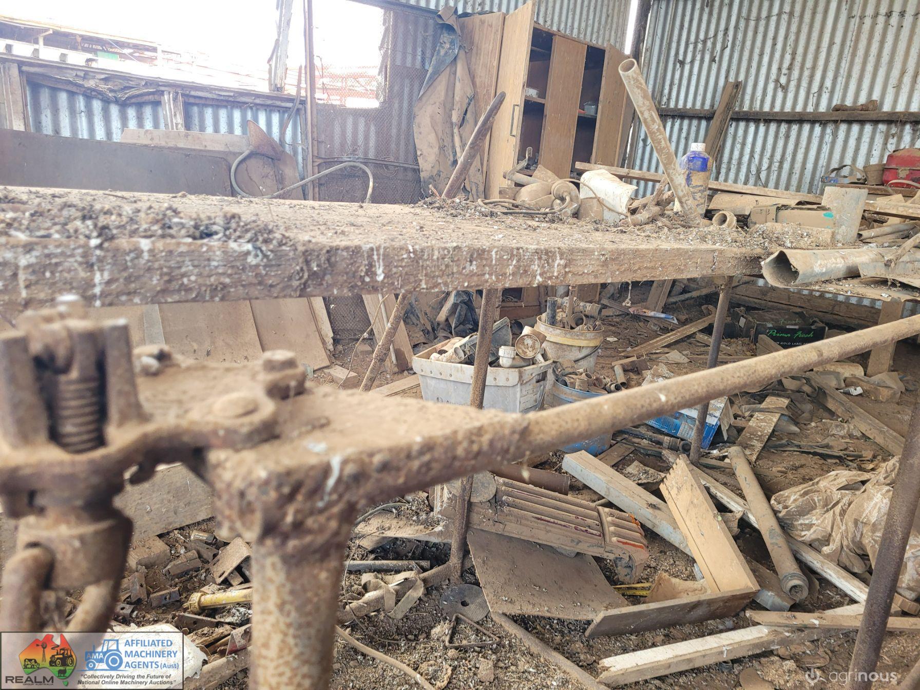 Steel W/shop Bench Frame with Pipe Vice - photo 4