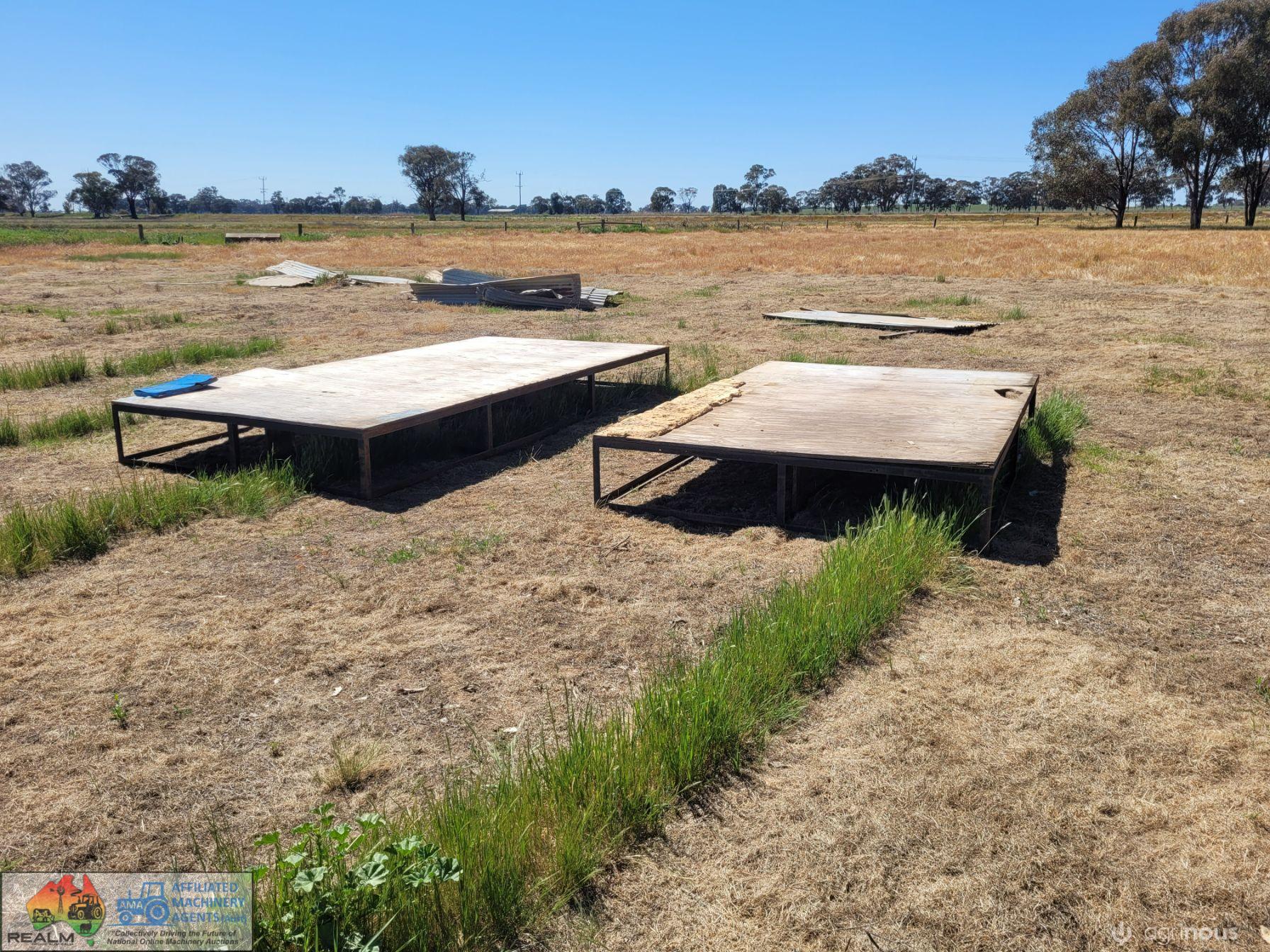 2x Wide Stage Platforms (2m x 3m & 2m x 4m)