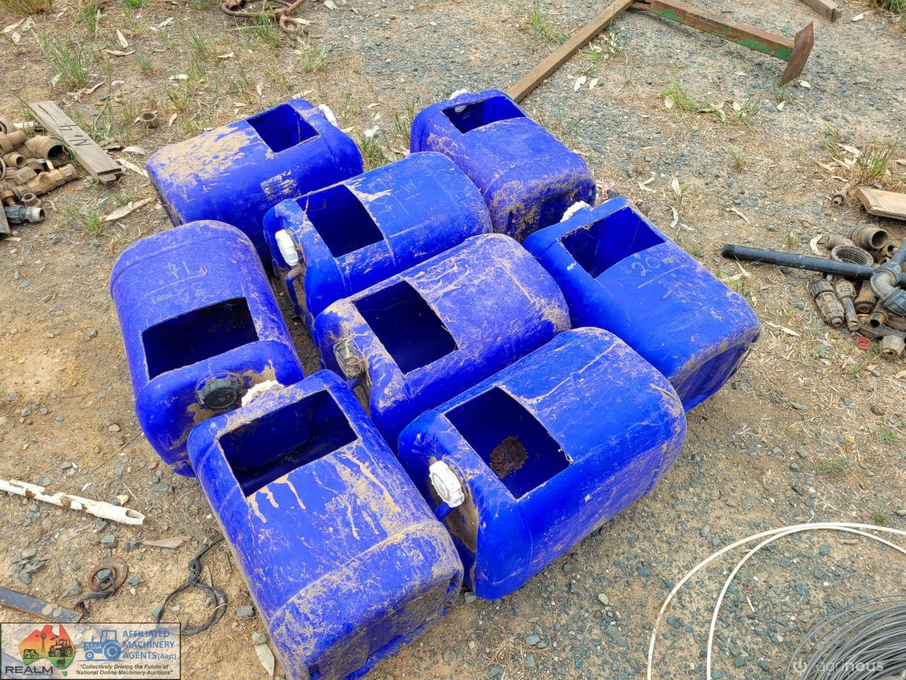 8x Blue W/shop Storage Tubs - photo 2