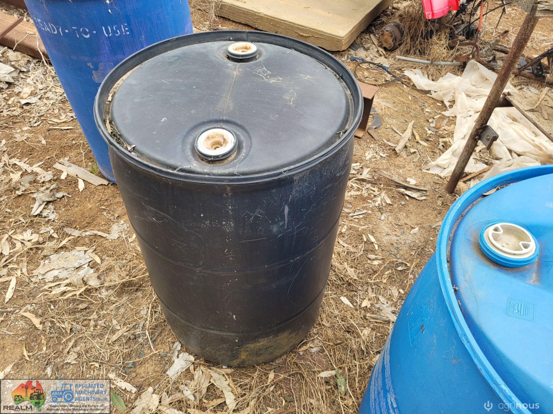6x Plastic Barrels of Fish Oil Fertilizer - photo 2