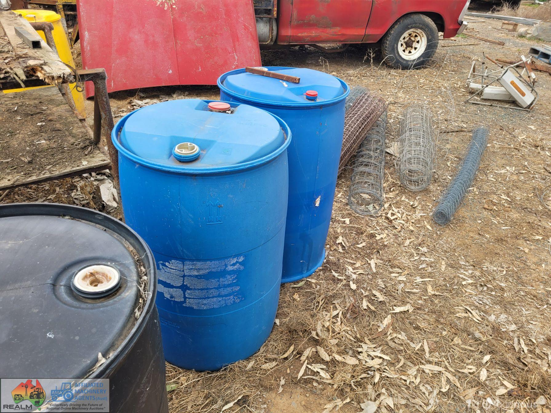 6x Plastic Barrels of Fish Oil Fertilizer - photo 5