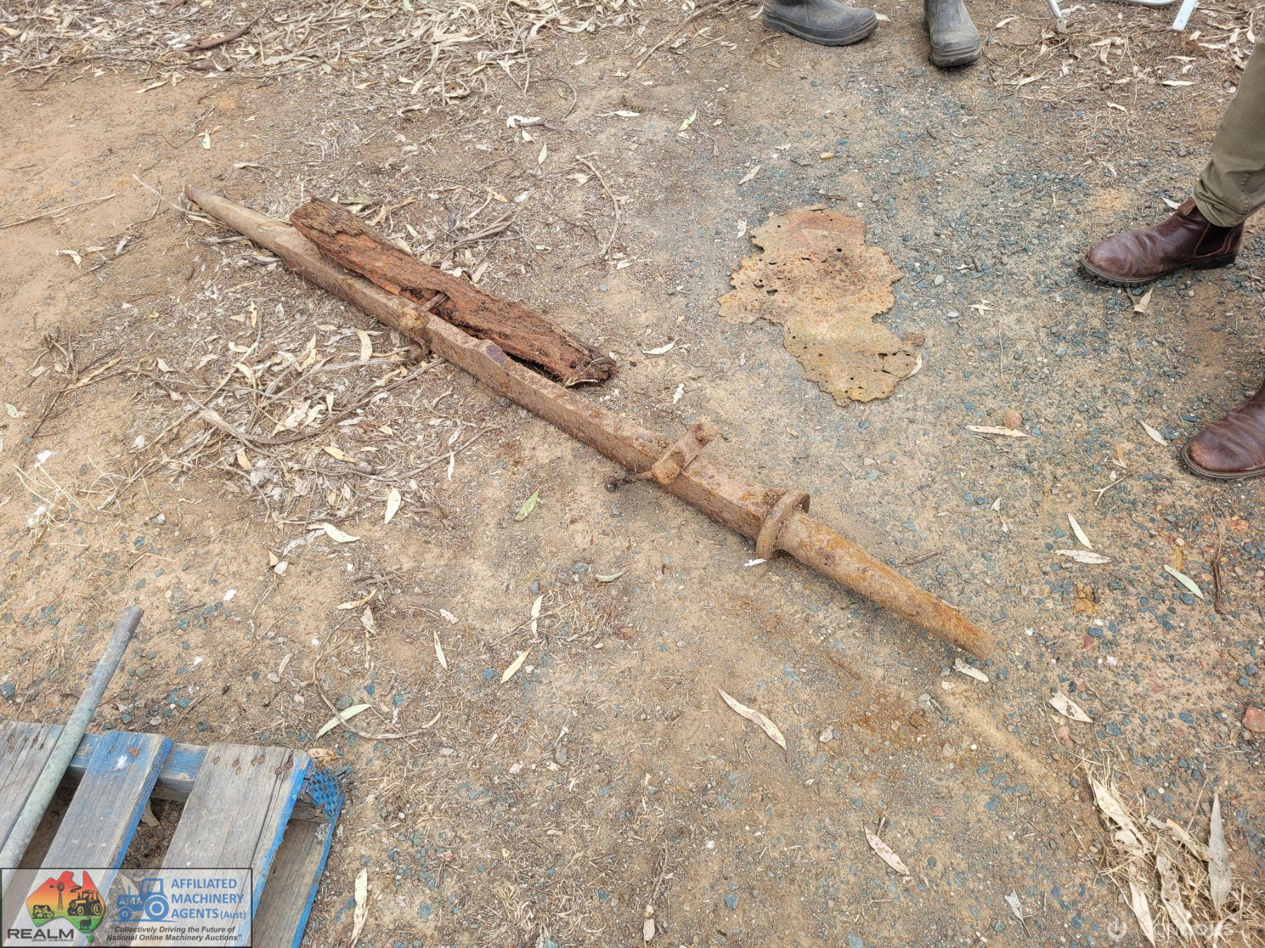 Original Horse Dray/Wagon Axle - photo 2